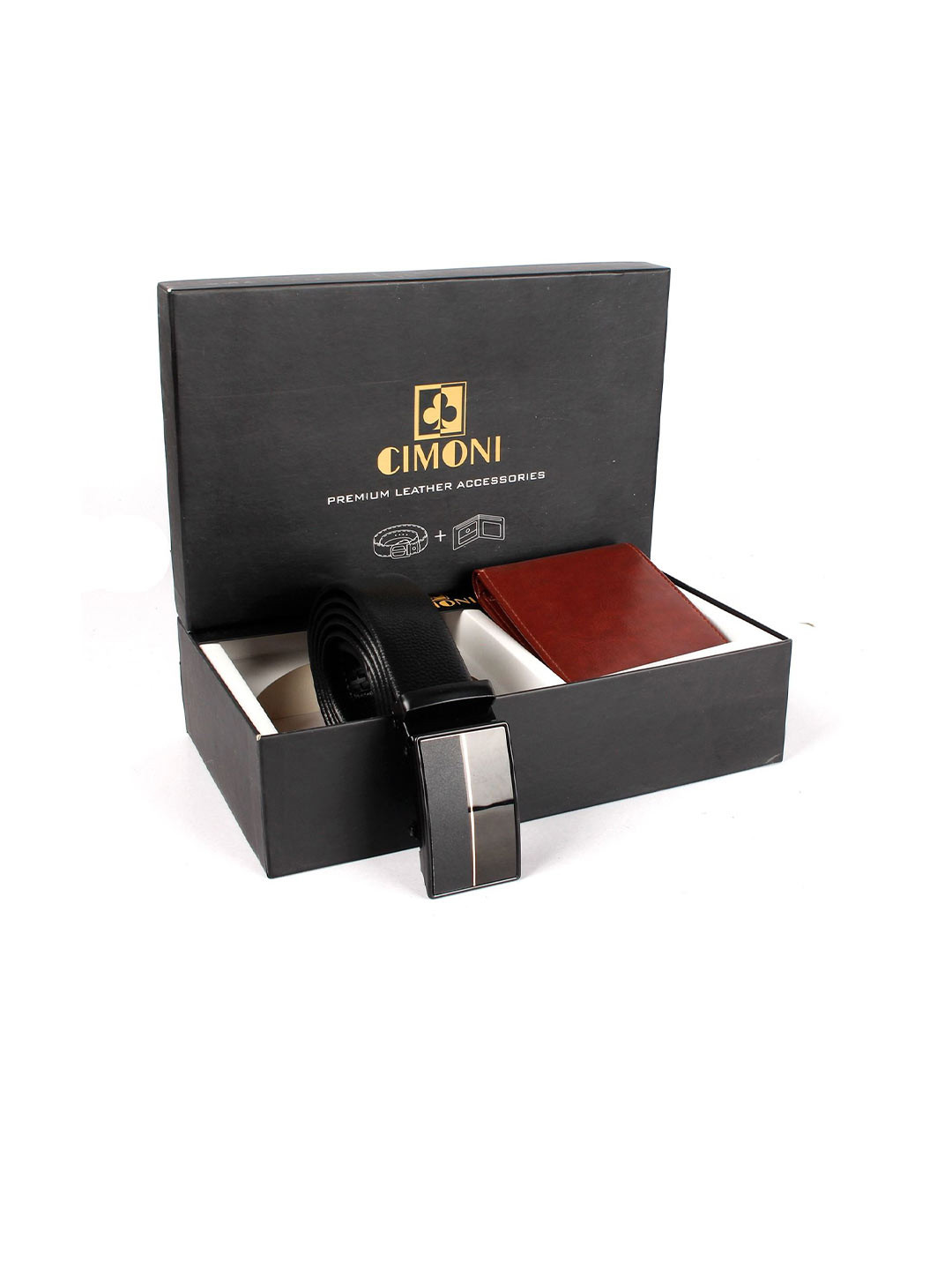 CIMONI Men Accessory Gift Set of Belt And Wallet Comes with a box