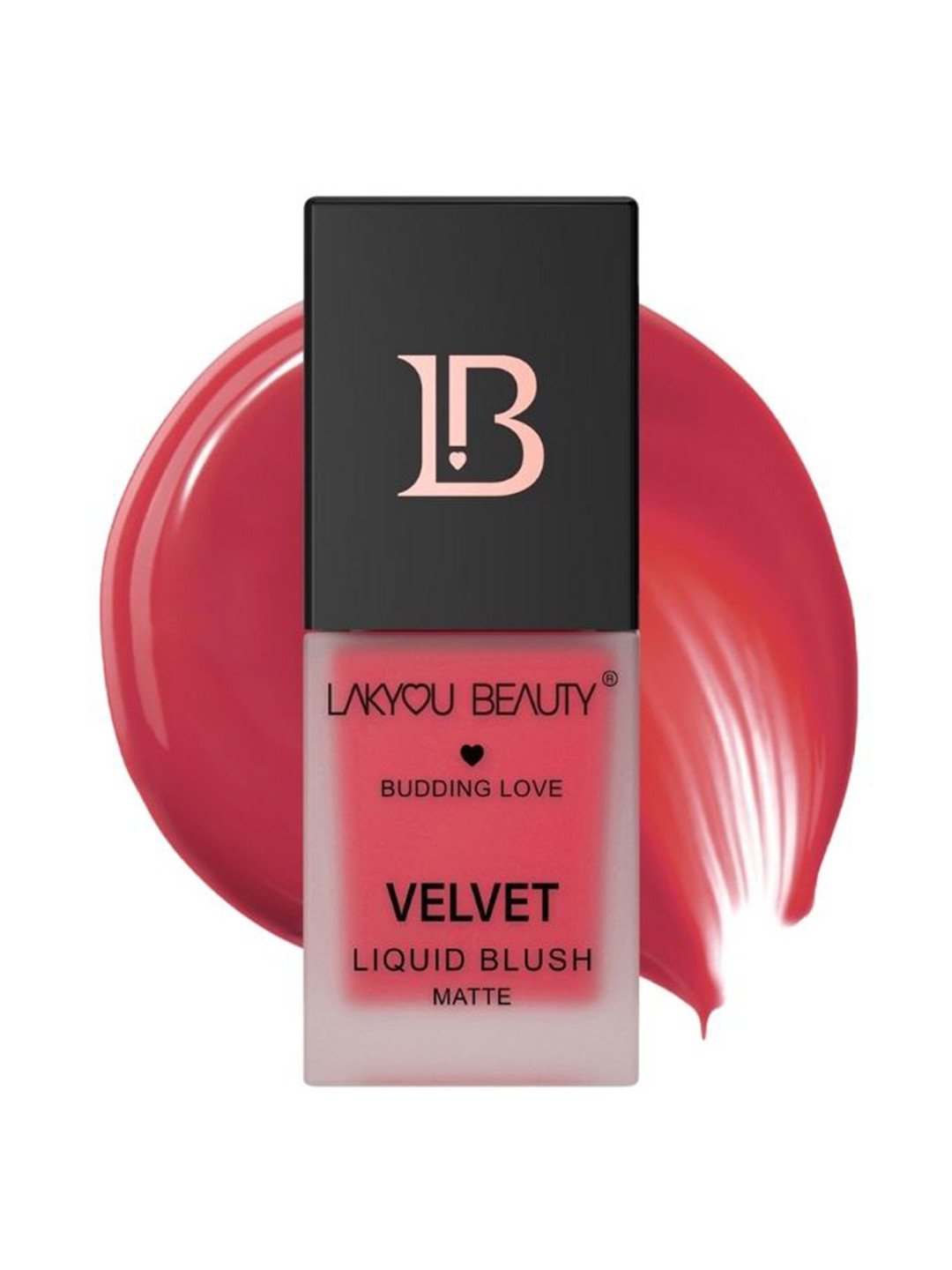 LAKYOU BEAUTY Long Lasting Velvet Liquid Blush- 15 ml- Muted Peach 03