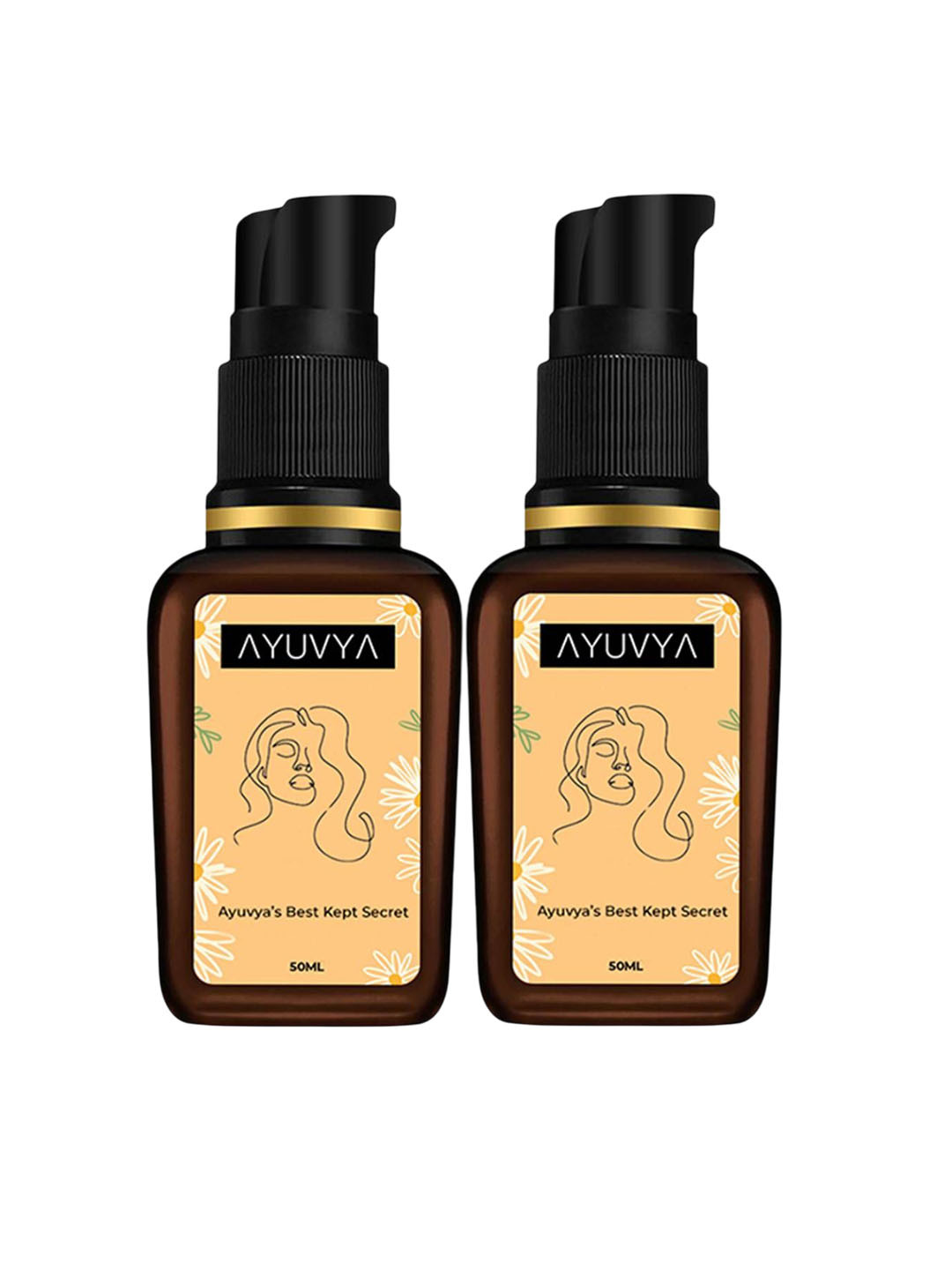 Ayuvya Set Of 2 Massage Oil With Neem & Sarson Tail - 50 ml Each