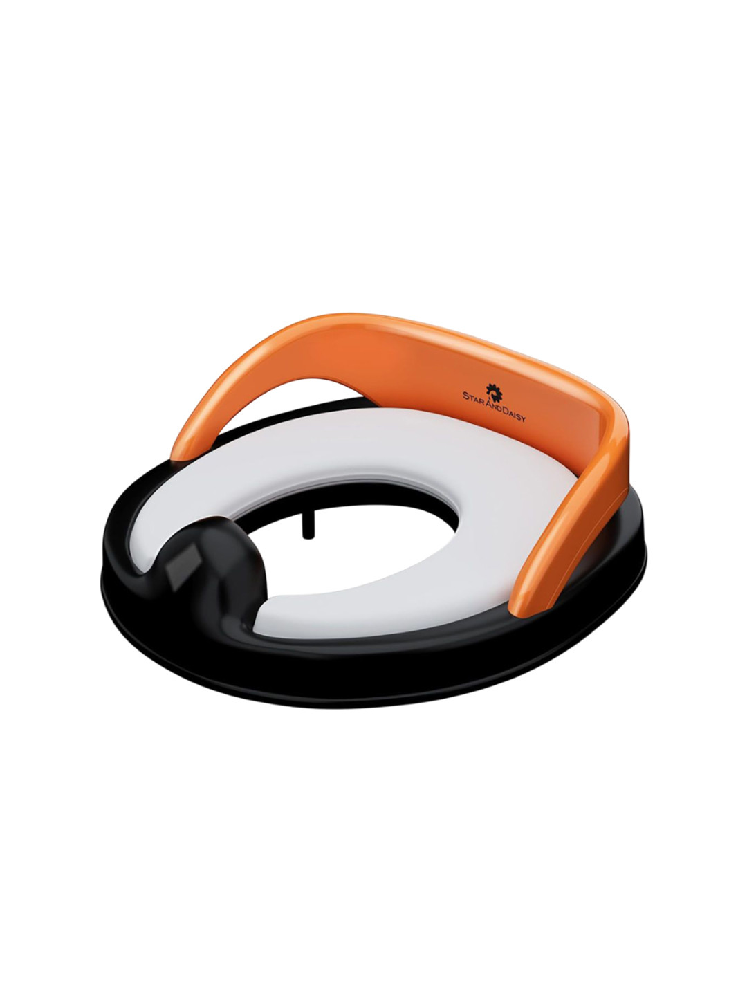 StarAndDaisy Kids Height Adjustable Potty Seat- Orange Black