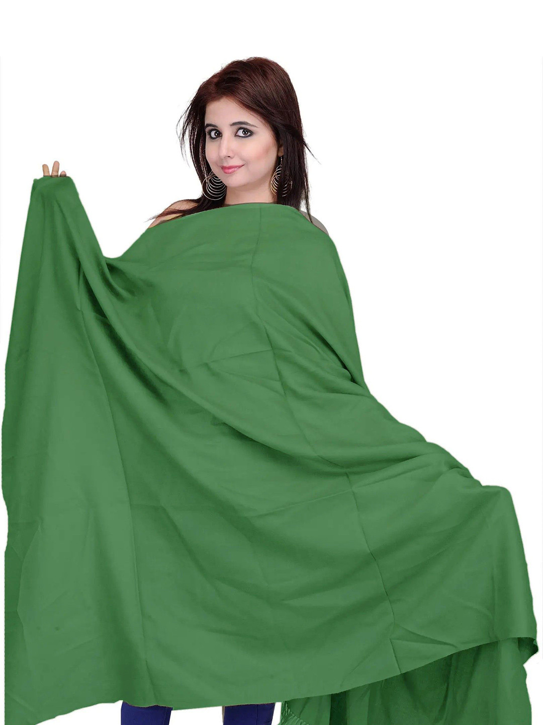Exotic India Kashmiri Tusha Women Woollen Shawl