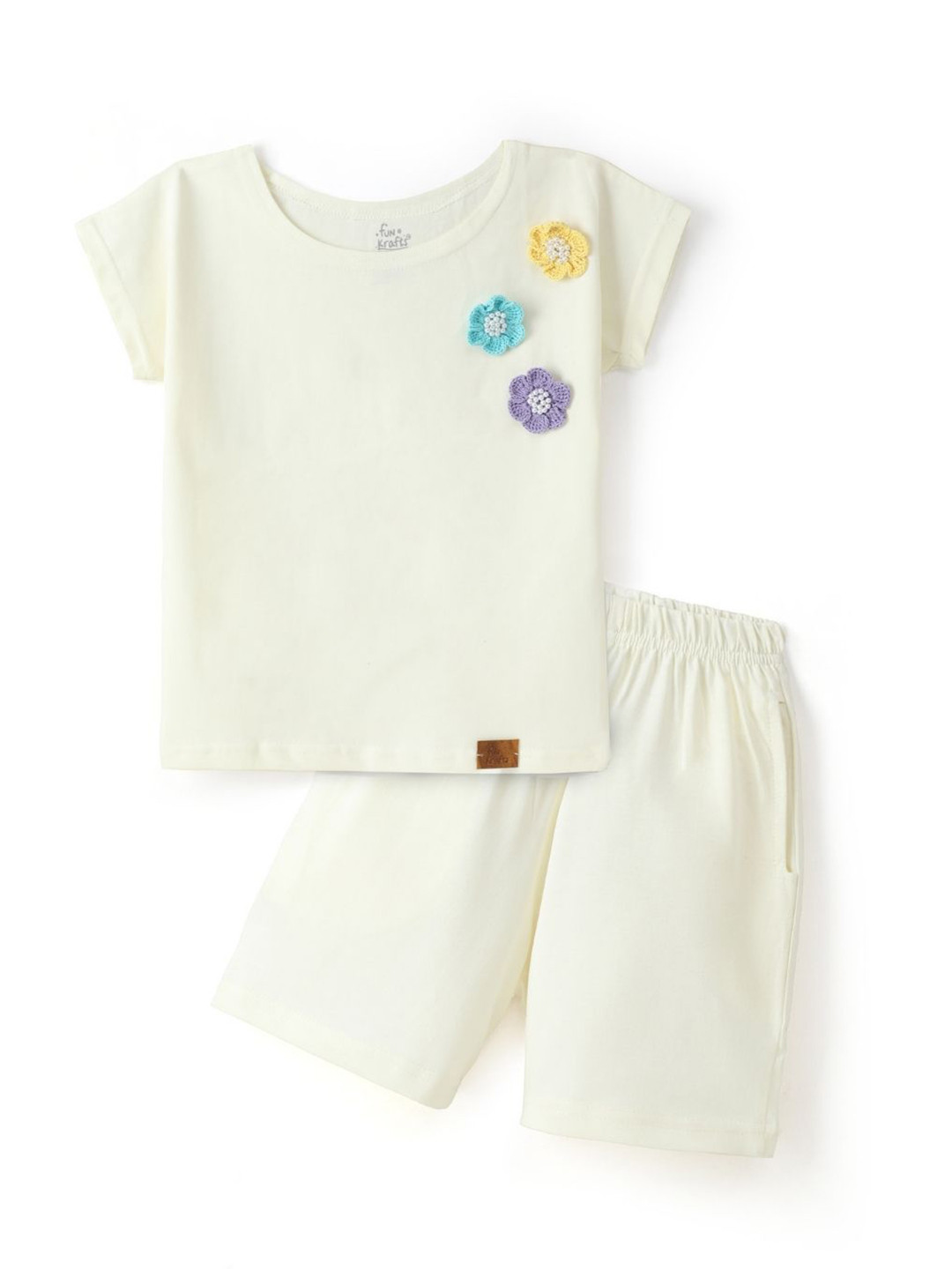 FUNKRAFTS Girls T-shirt with Shorts