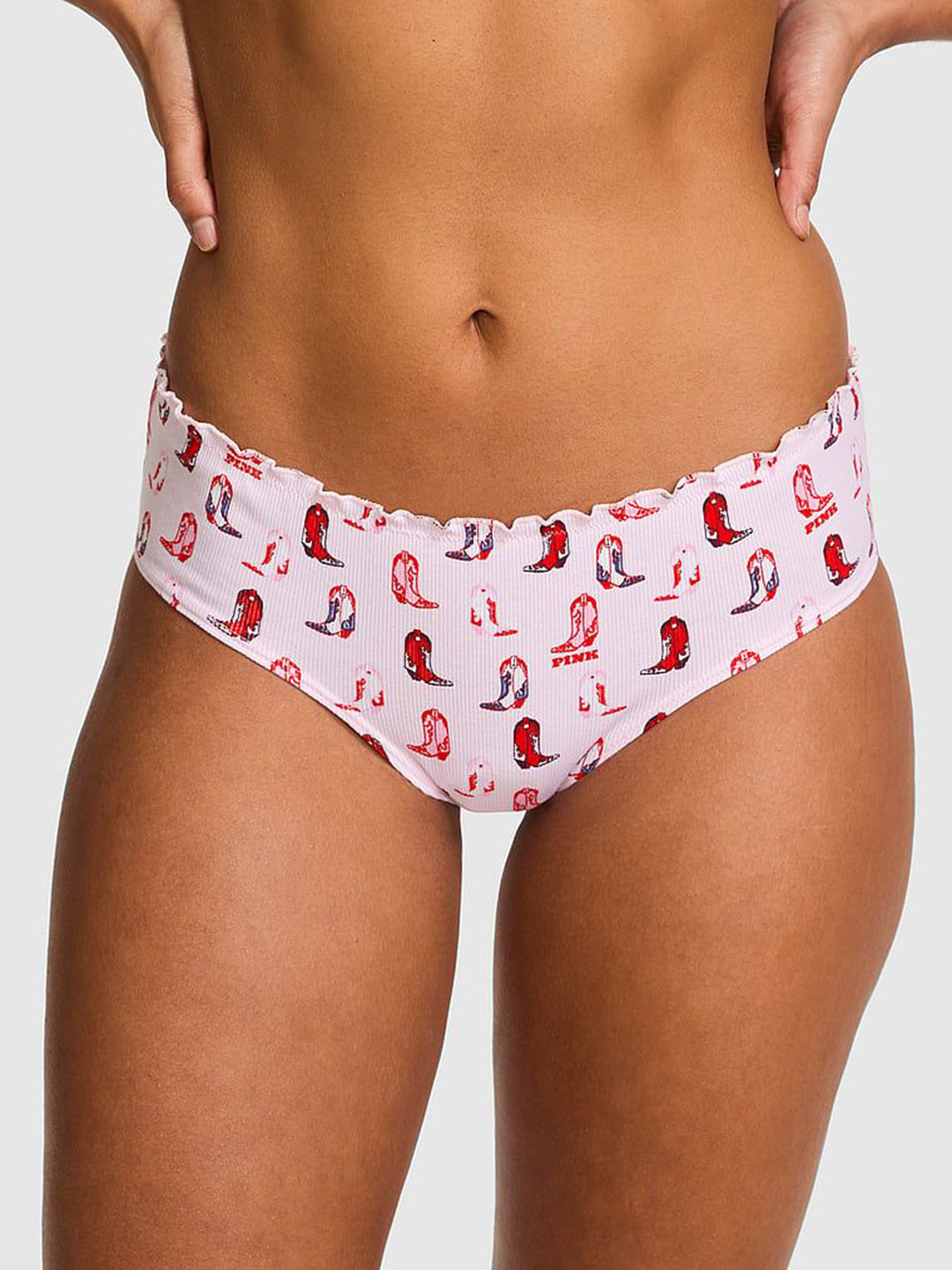 Victoria's Secret PINK Back-Tie Cheeky Low-Rise Basic Brief 1126454577KI