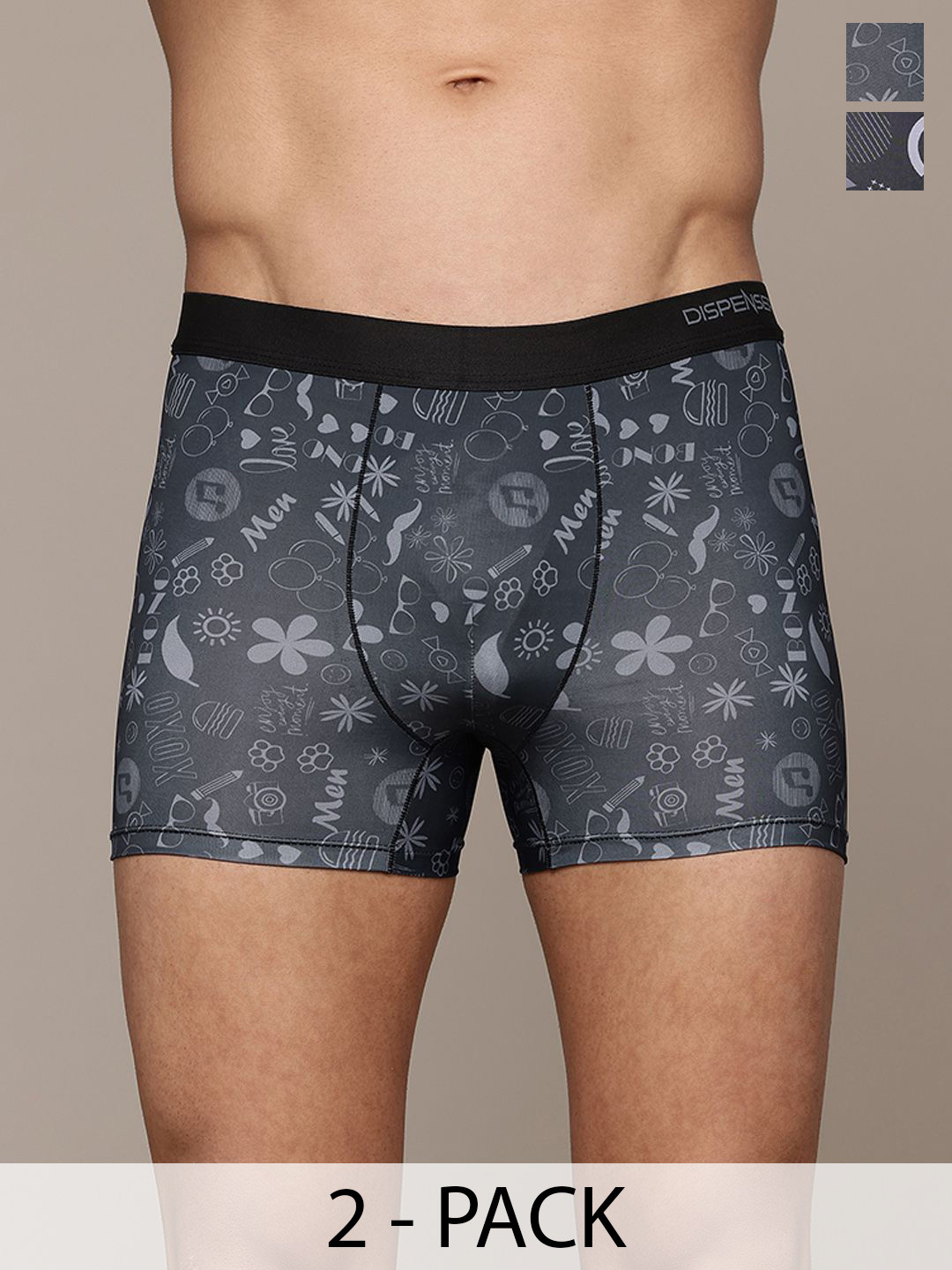 DISPENSER Pack Of 2 Printed Trunks PACK 2-MAS-C2-C8-S