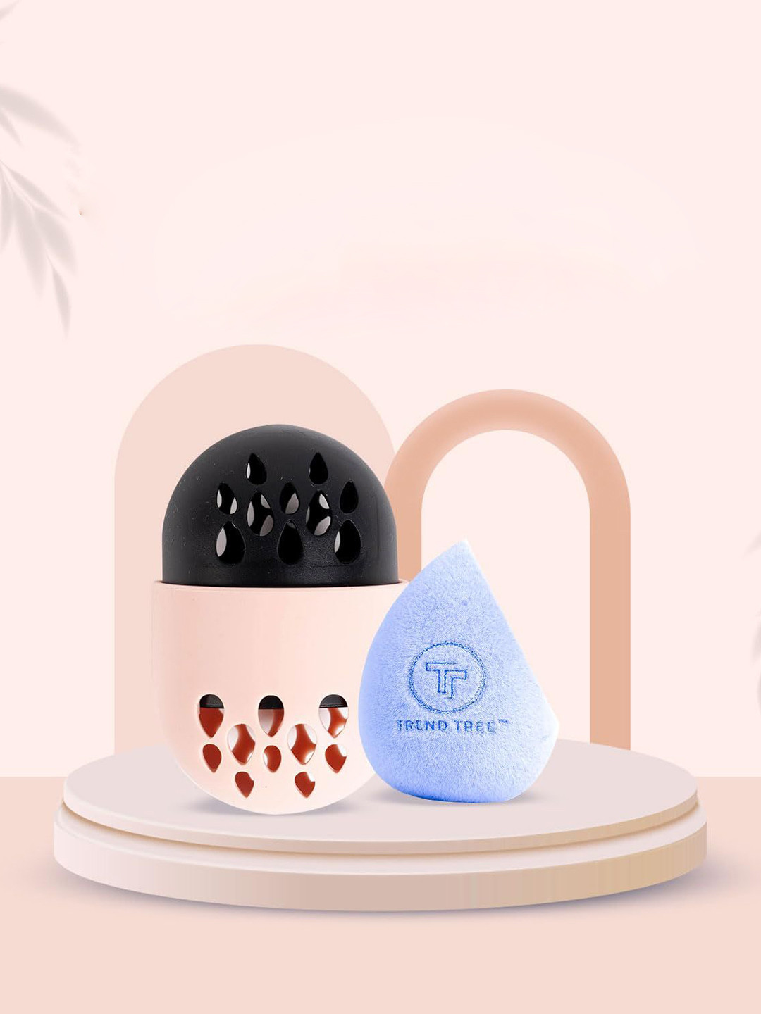TRENDTREE Velvet Beauty Blender With Silicone Case