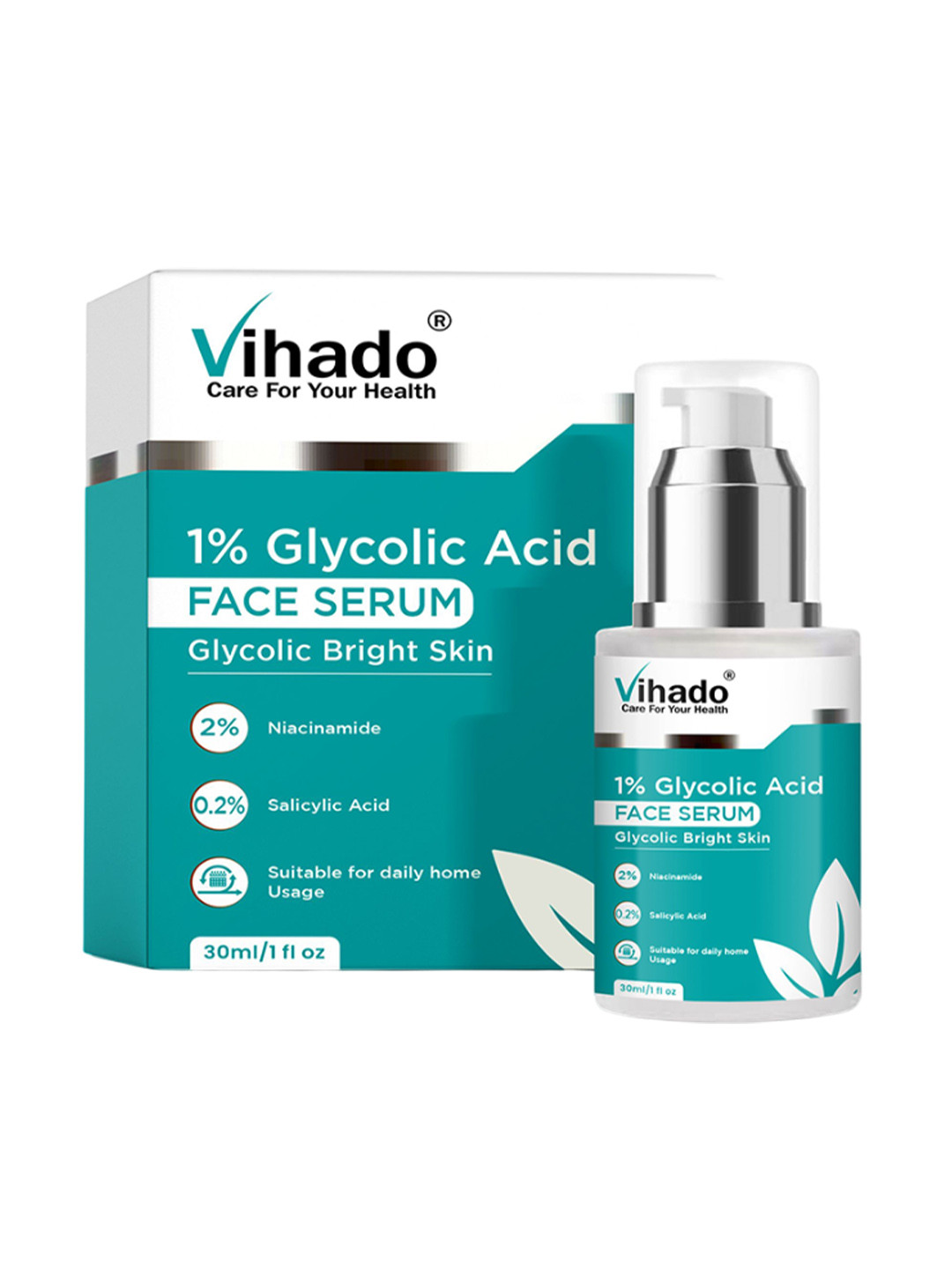 VIhado Glycolic Acid Niacinamide Instant Glowing Serum- 30 ml