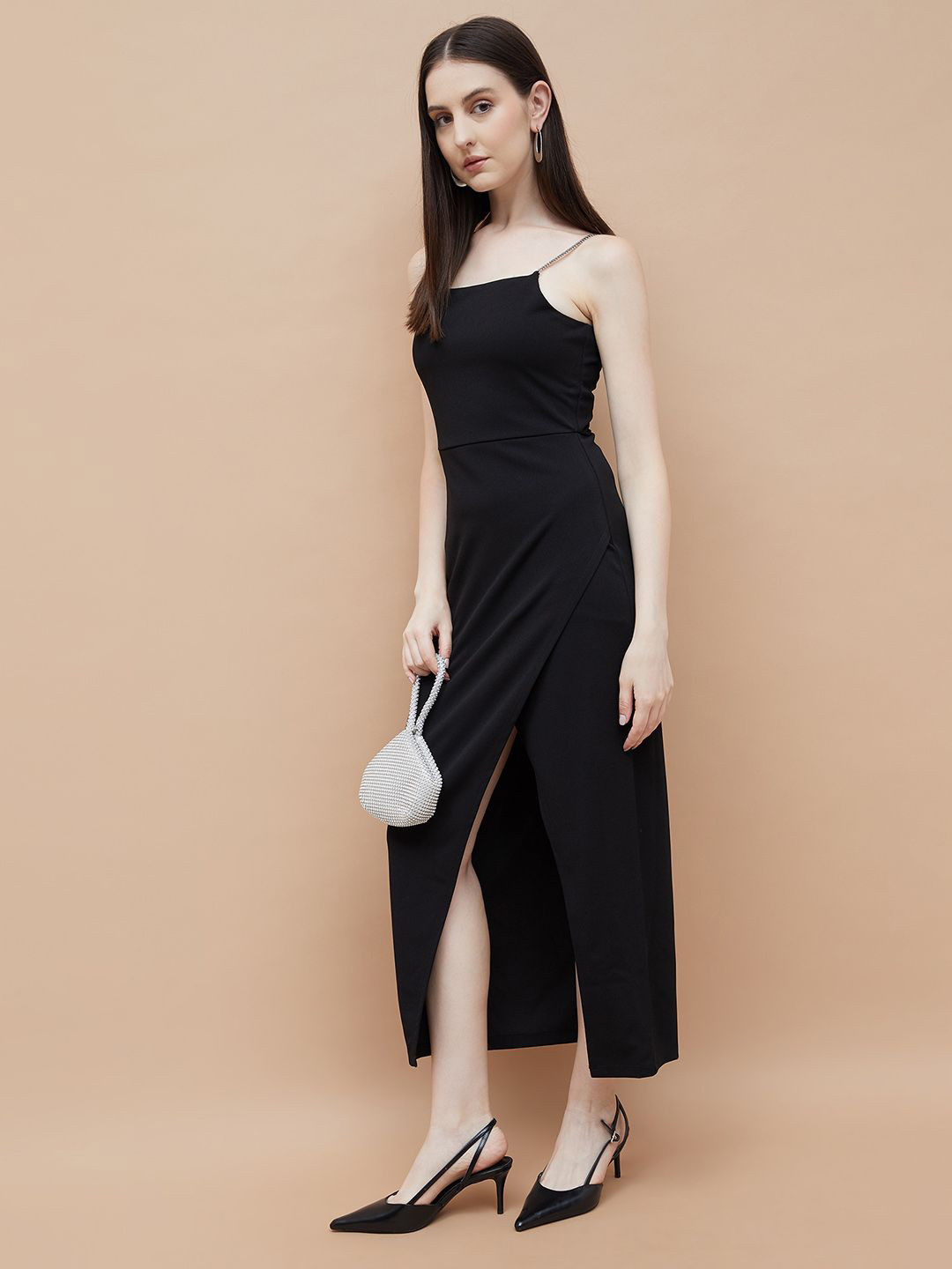 CODE by Lifestyle Square Neck Sleeveless Maxi Dress