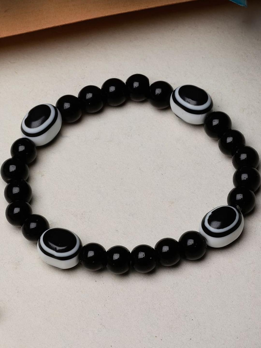 Roadster Unisex Evil Eye Beaded Adjustable Bracelet