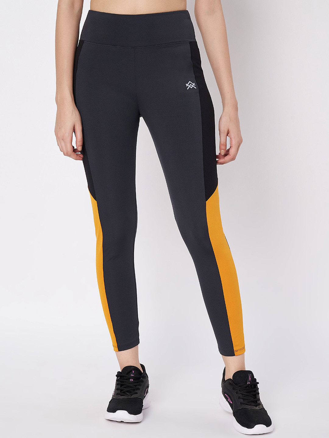 AVA TROIS Colourblocked All Day Performance Rapid Dry Tights