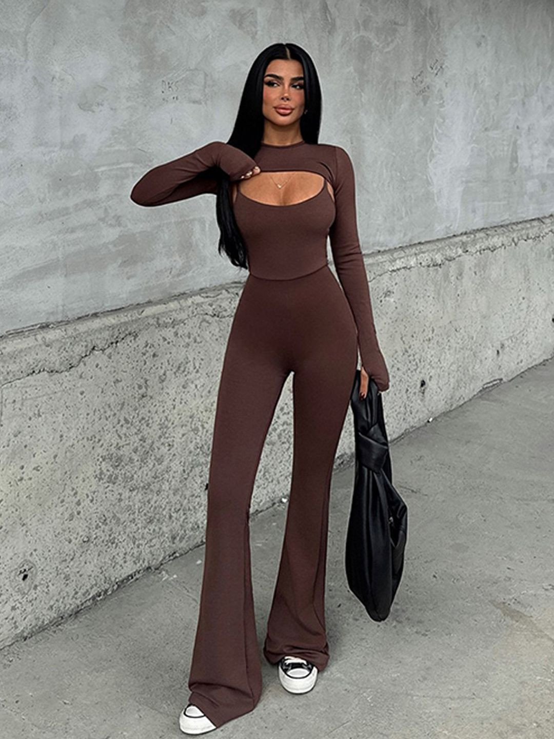 StyleCast Women Bodycon Basic Jumpsuit