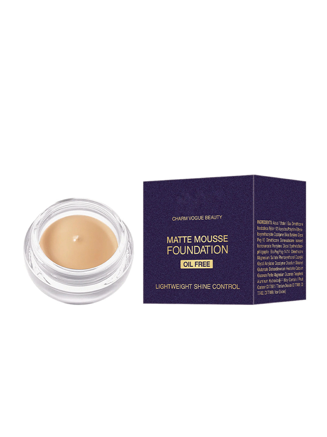 CVB Matte Mousse Oil Free Foundation - 60 ml - C-29