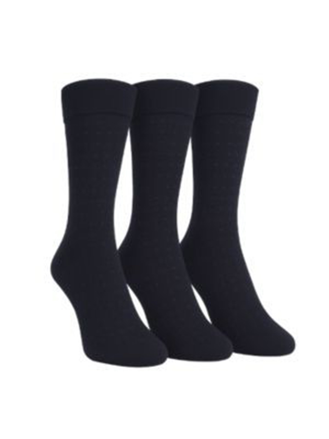 CALIXTO Men Pack Of 3 Odor Free Calf-Length Socks
