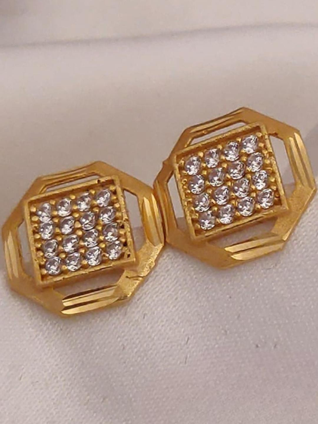 RACHANA FASHION Geometric Studs Earrings