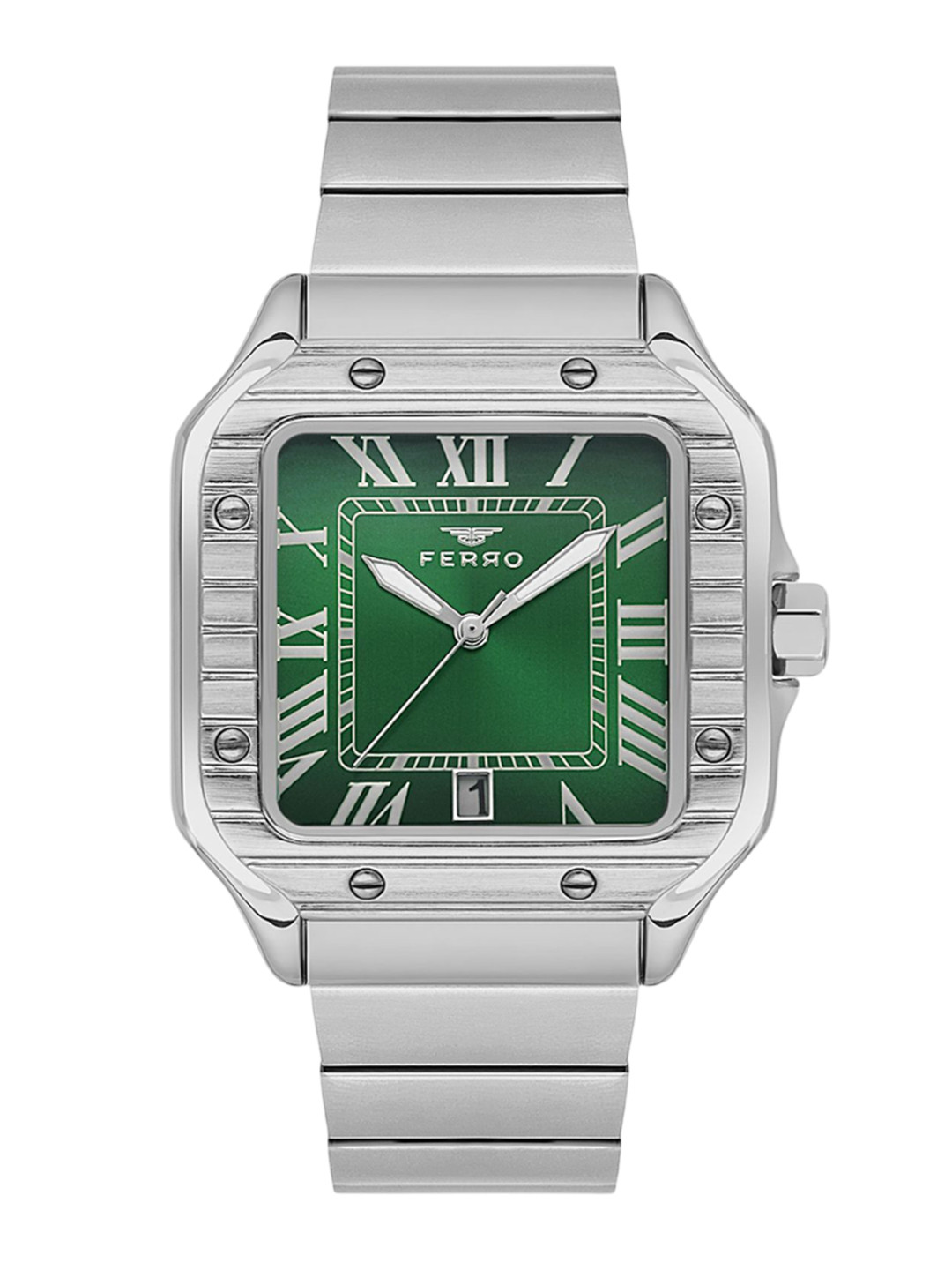 Ferro Men grande Bracelet Style Straps Analogue Watch F11448A-A6