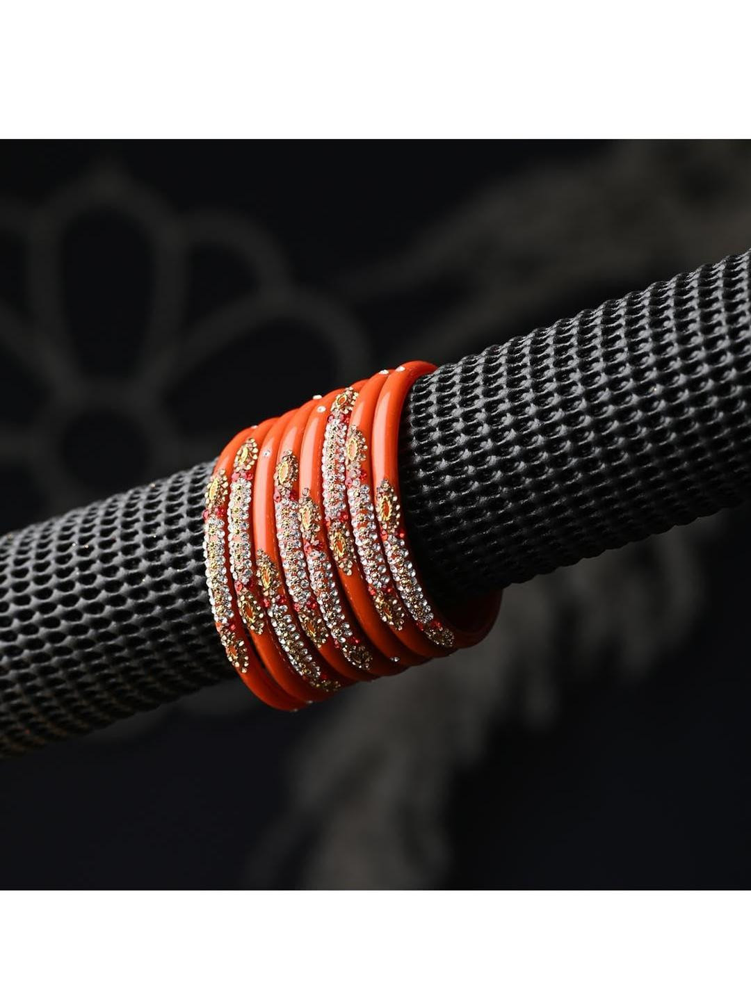 SOMIL Orange Alloy  Bangle
