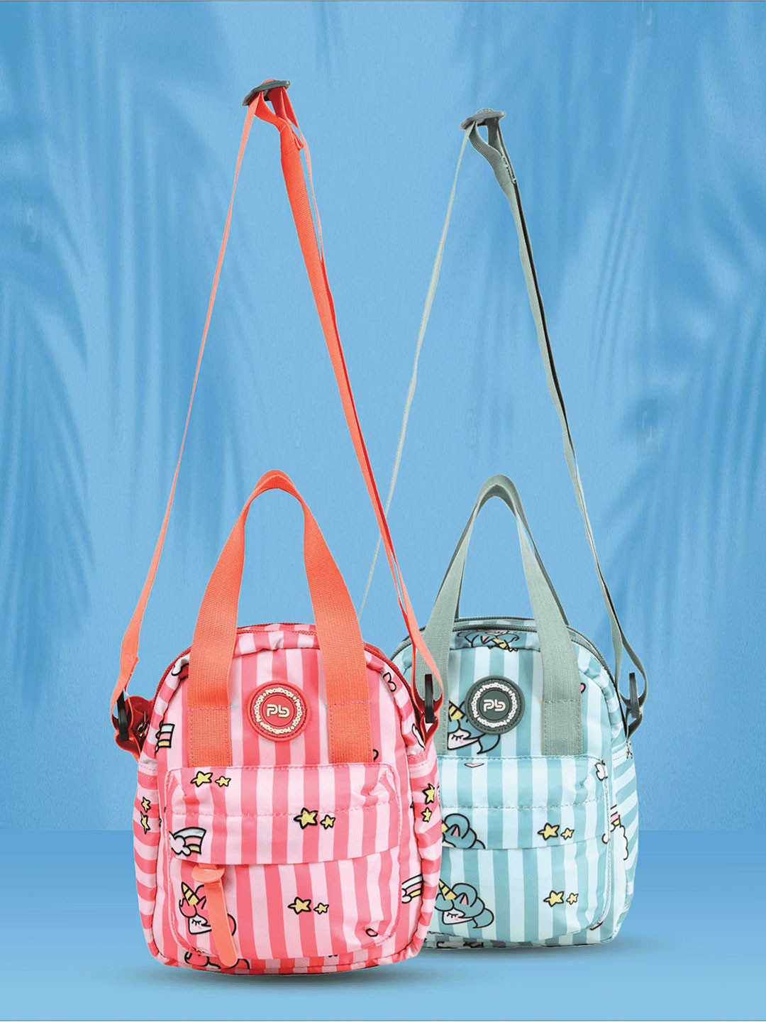 PB Pearlbags 2 Pieces Printed Sling Bag