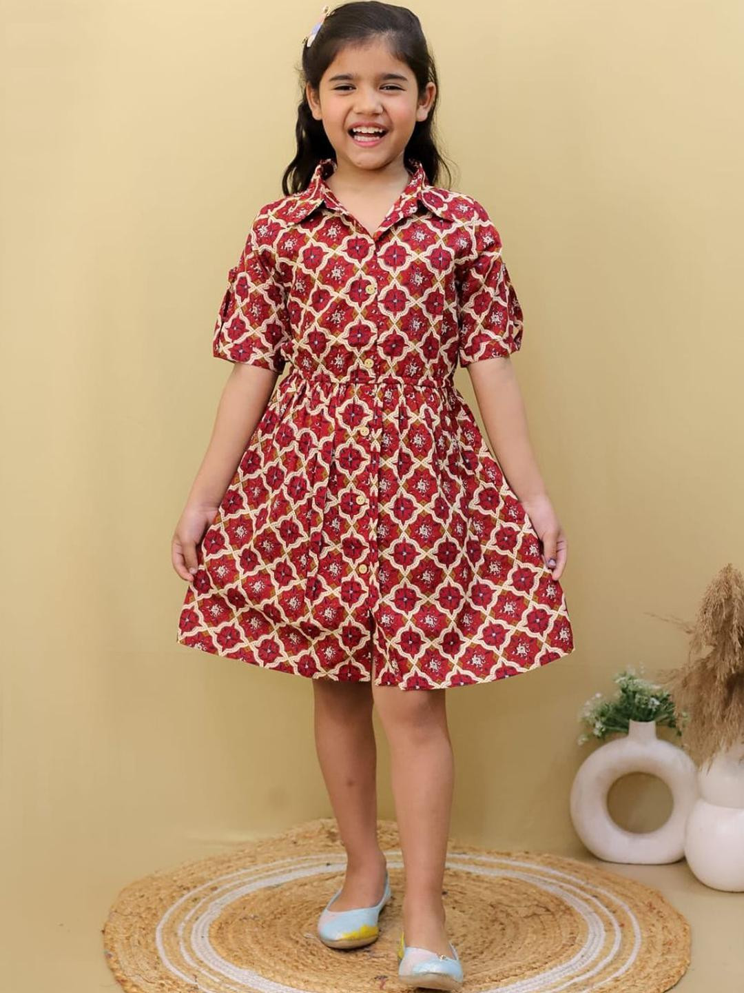 House Of Kids Kids-Unisex Red Dresses