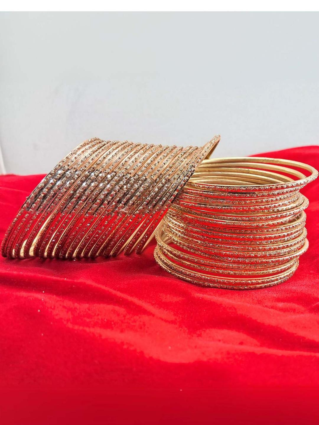 Vidhya Kangan Set of 36 Crystal Bangles