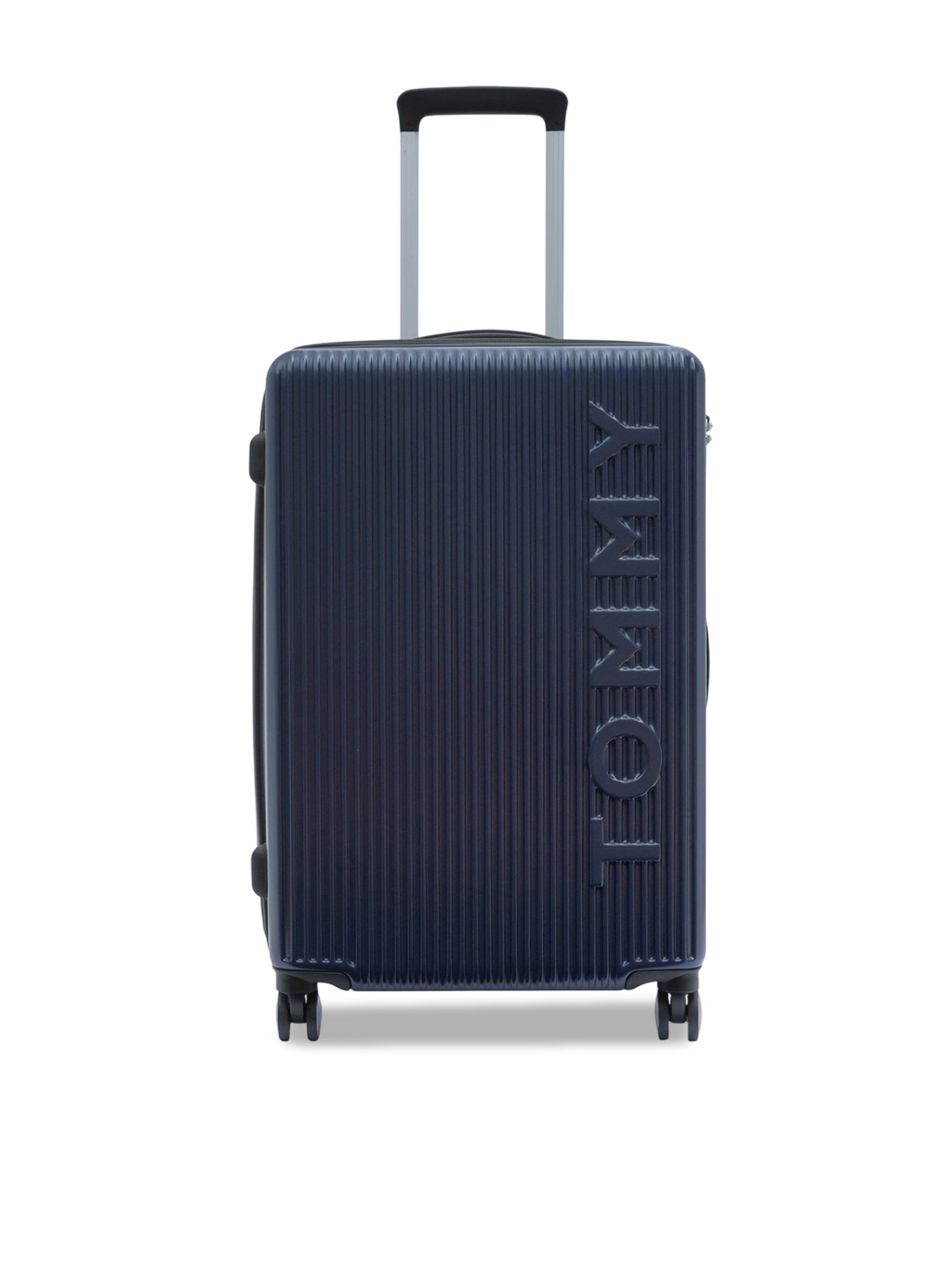 Tommy Hilfiger Empire Plus Textured Hard-Sided Water-Resistant Medium Trolley Bag