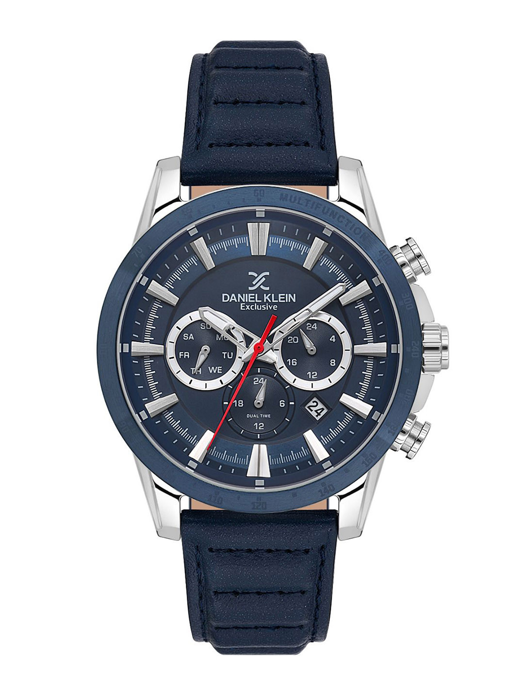 Daniel Klein Exclusive Unisex Dial & Leather Straps Analogue Watch DK.1.14006-2