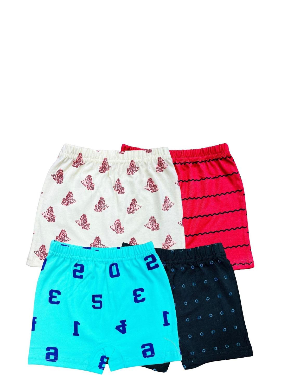 Fasha Boys Linen Blend Printed Regular Fit Shorts