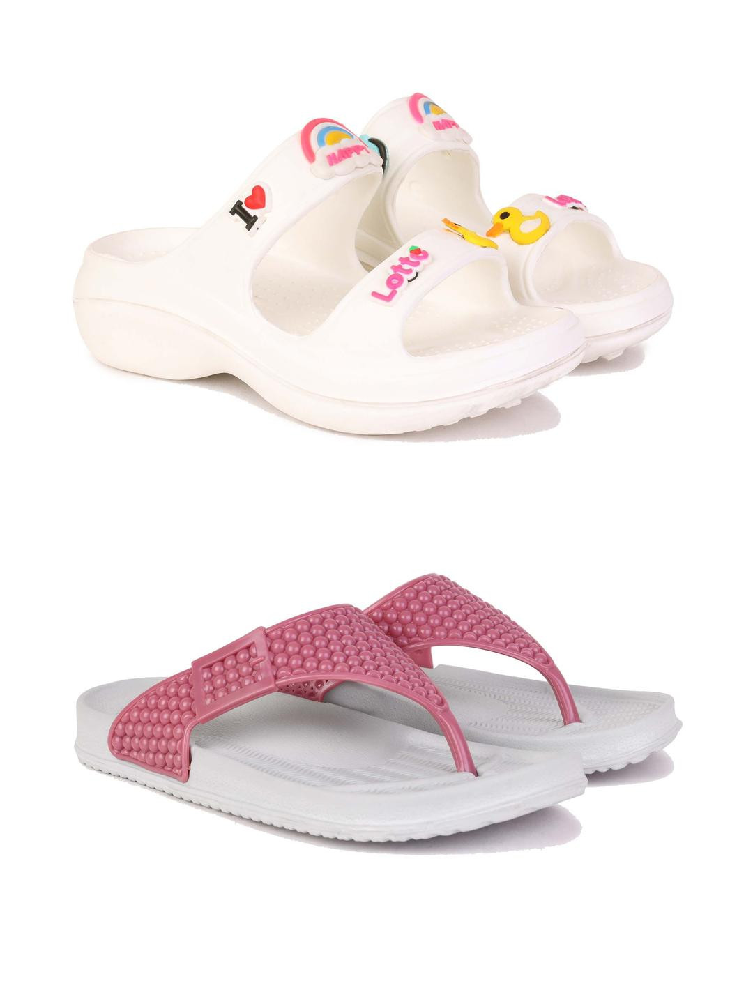 DRACKFOOT Women Slip-On Multi Medium Sandals