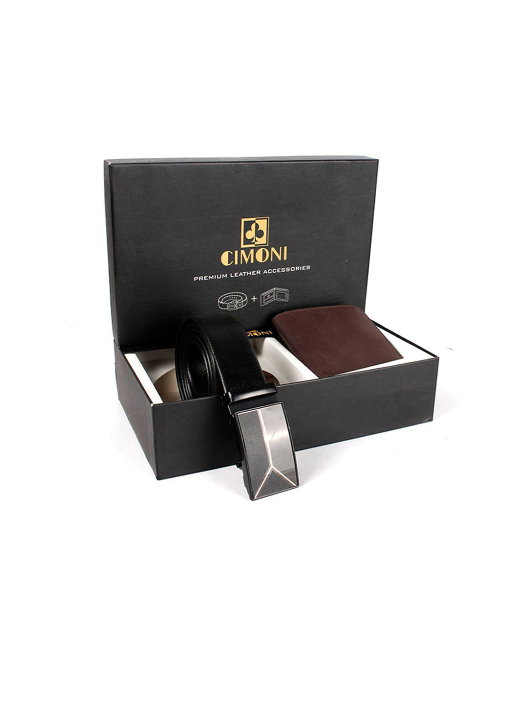 CIMONI Men  Men Belt And Wallet Combo Accessory Gift Set