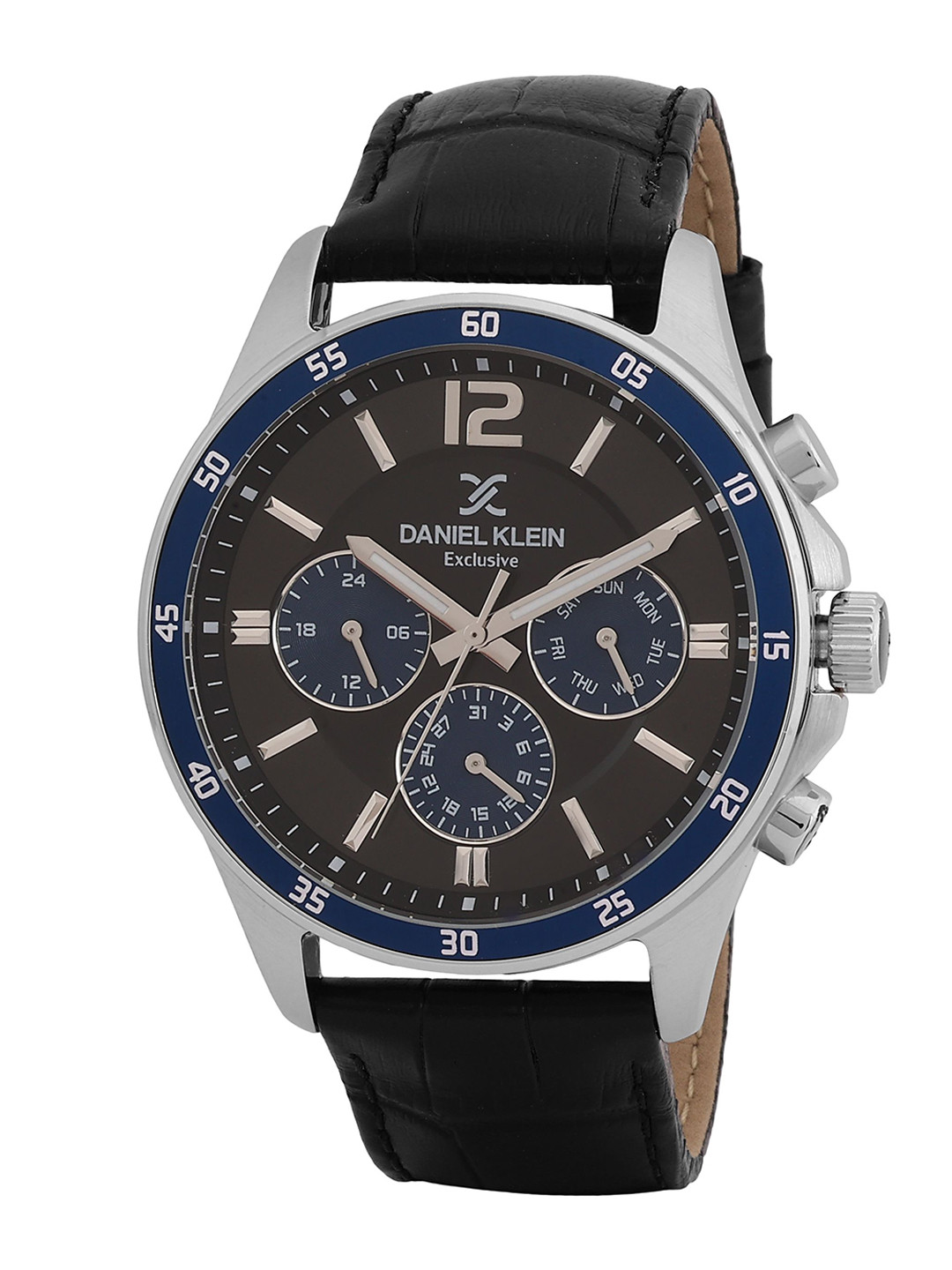 Daniel Klein Exclusive Unisex Leather Straps Analogue Watch DK.1.13973-4