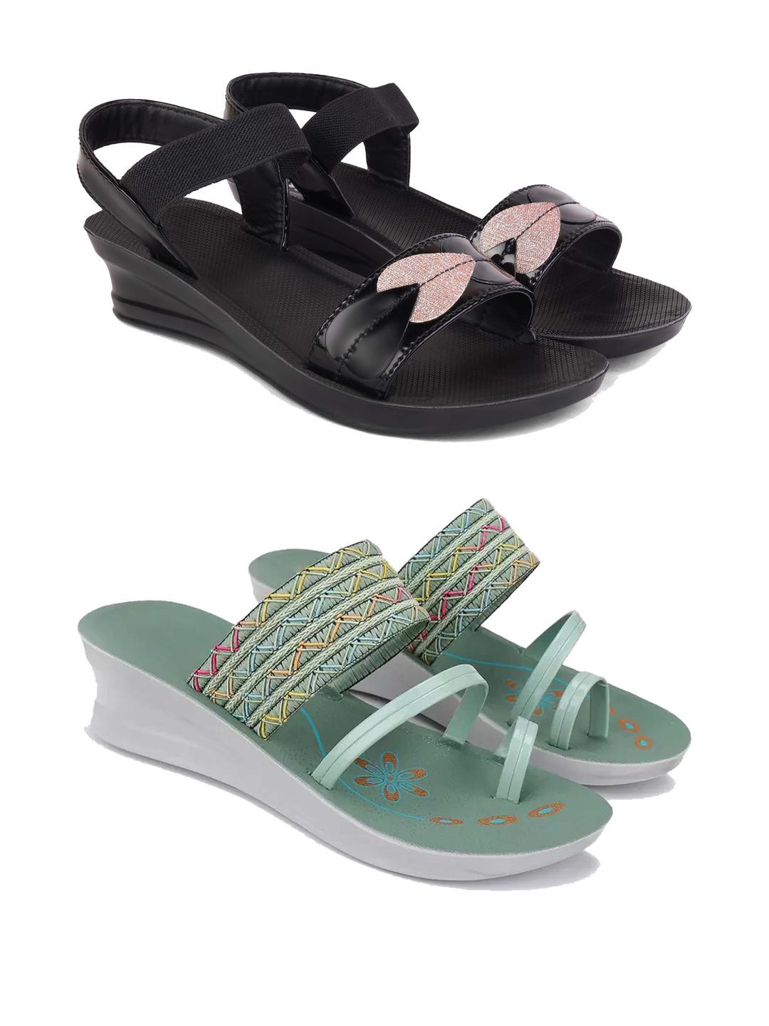 DRACKFOOT Women Pack Of 2 Flats