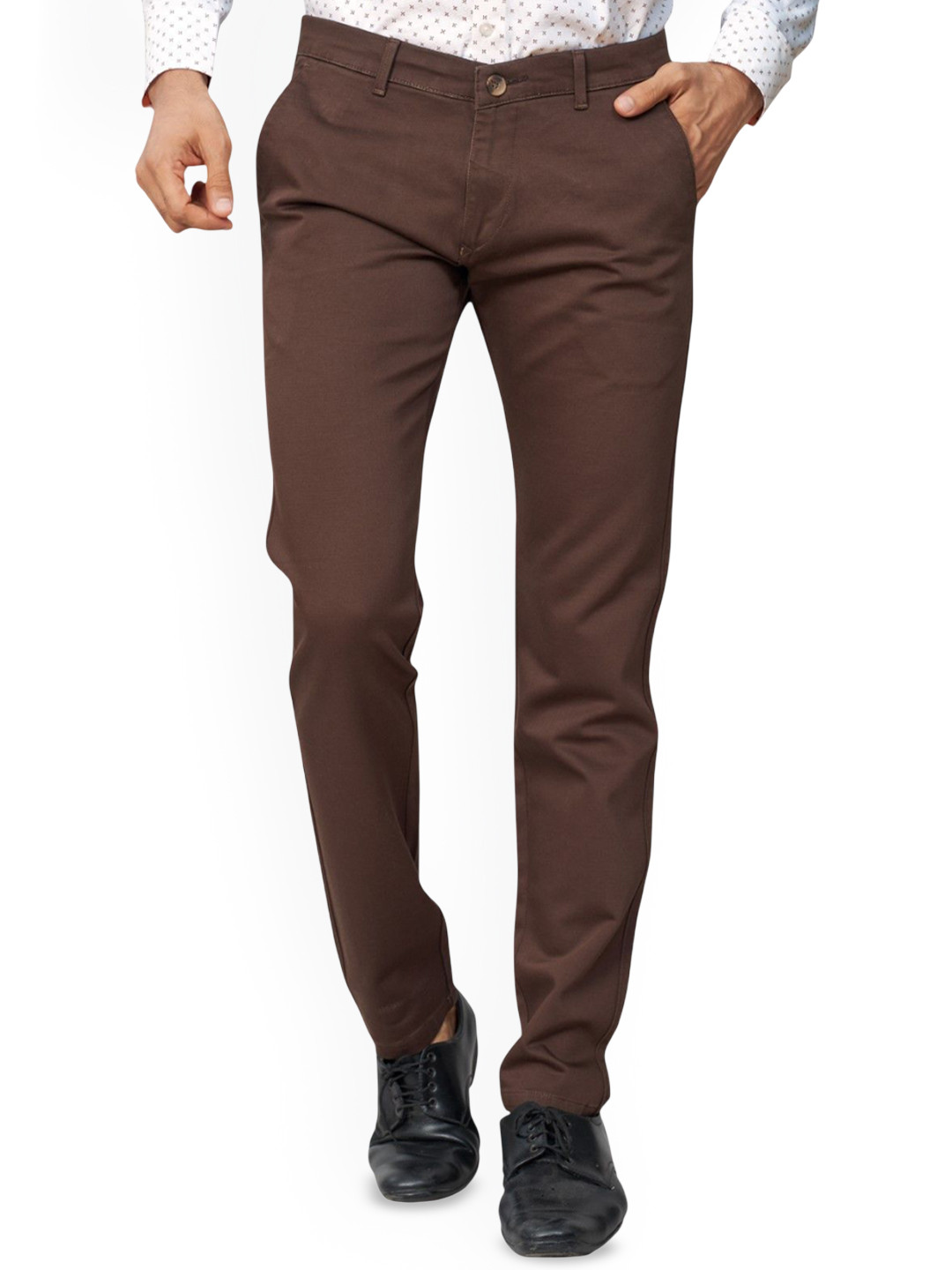 ATLANCE Men Slim Fit Chinos Trousers