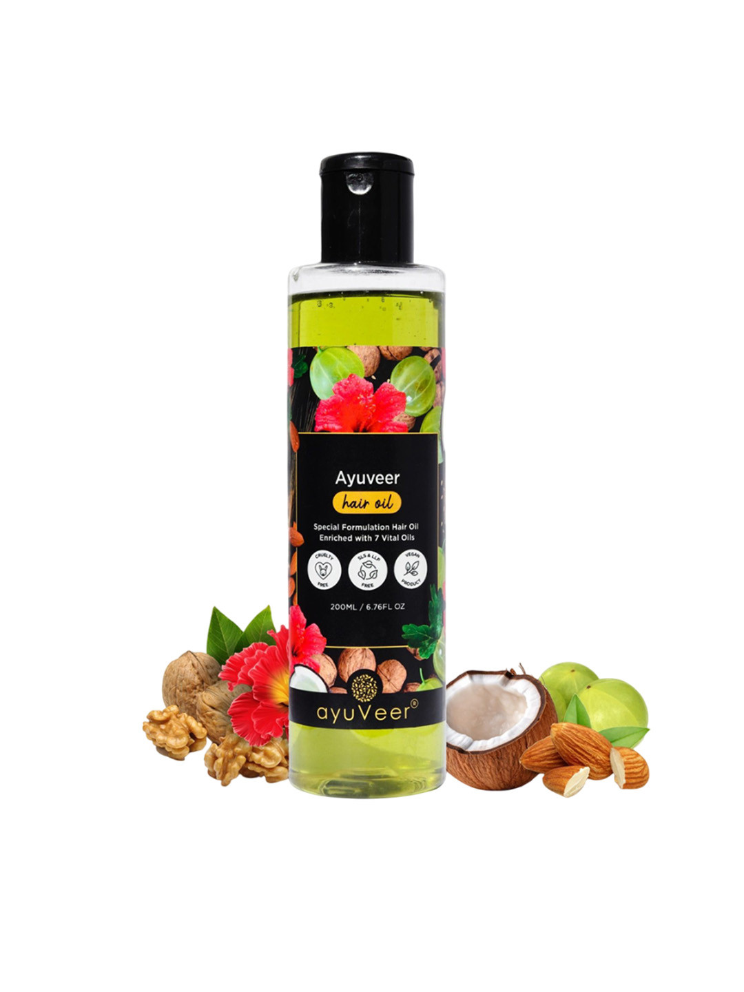 AYUVEER Coconut Hair Oil - 200 ml