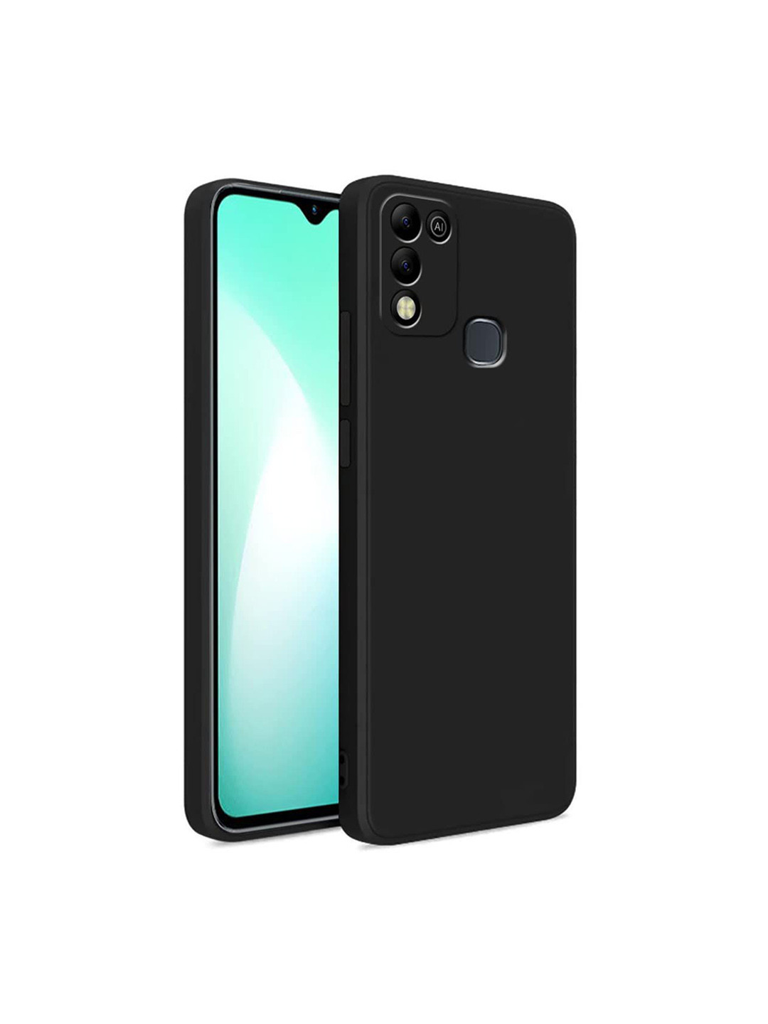 LIRAMARK Infinix Hot 11 Play/Hot 10 Play Silicone Soft Back Cover Case