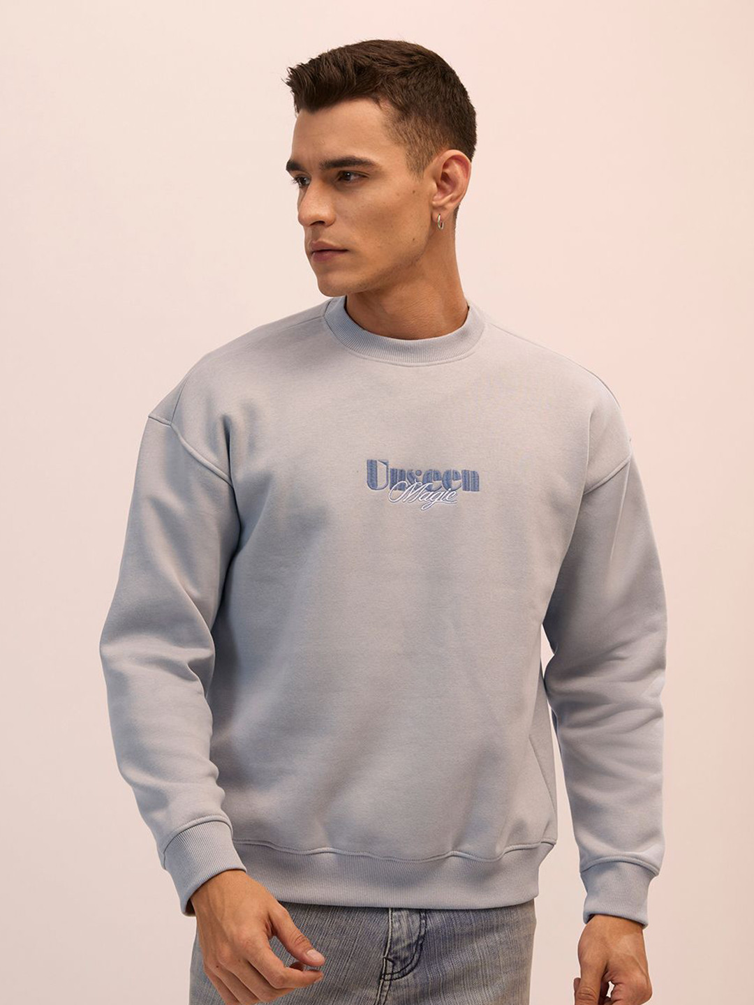 Espanshe Nagant Men Full Sleeve Fleeced Sweatshirt