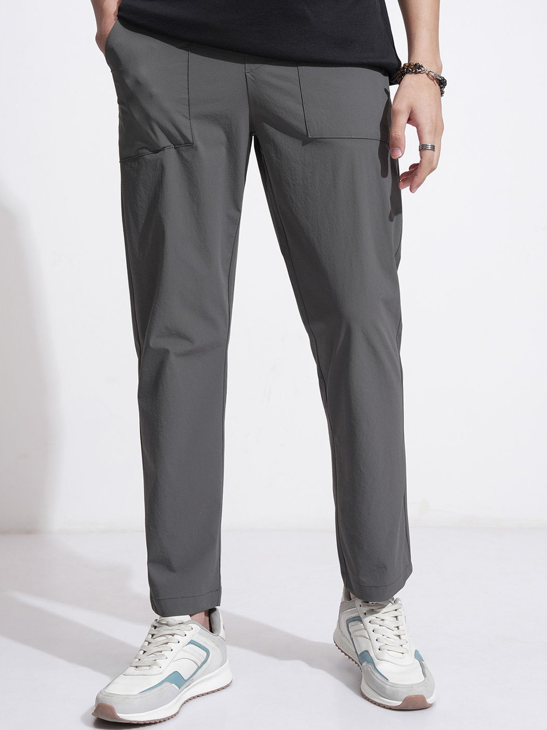 Highlander Men Relaxed Fit Traveller Easy Trousers