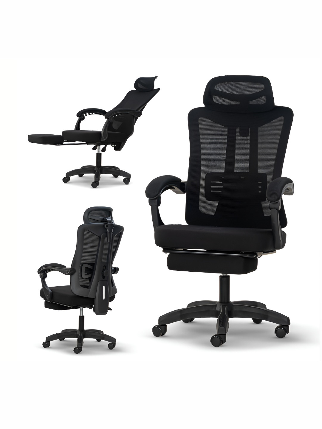 DROGO Black Foldable StudyChair