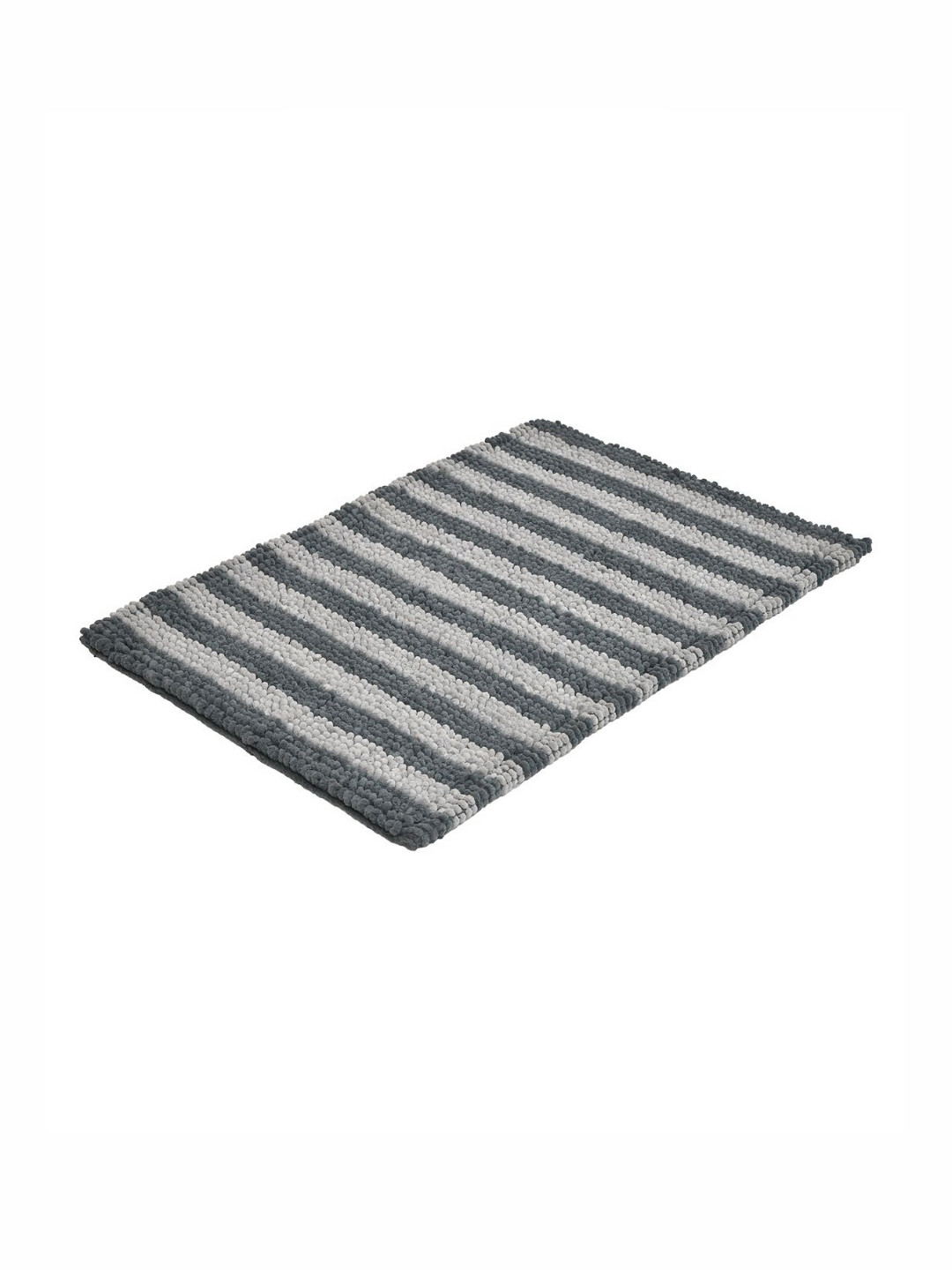 STELLAR HOME Grey Textured 1500 GSM Bath Rugs