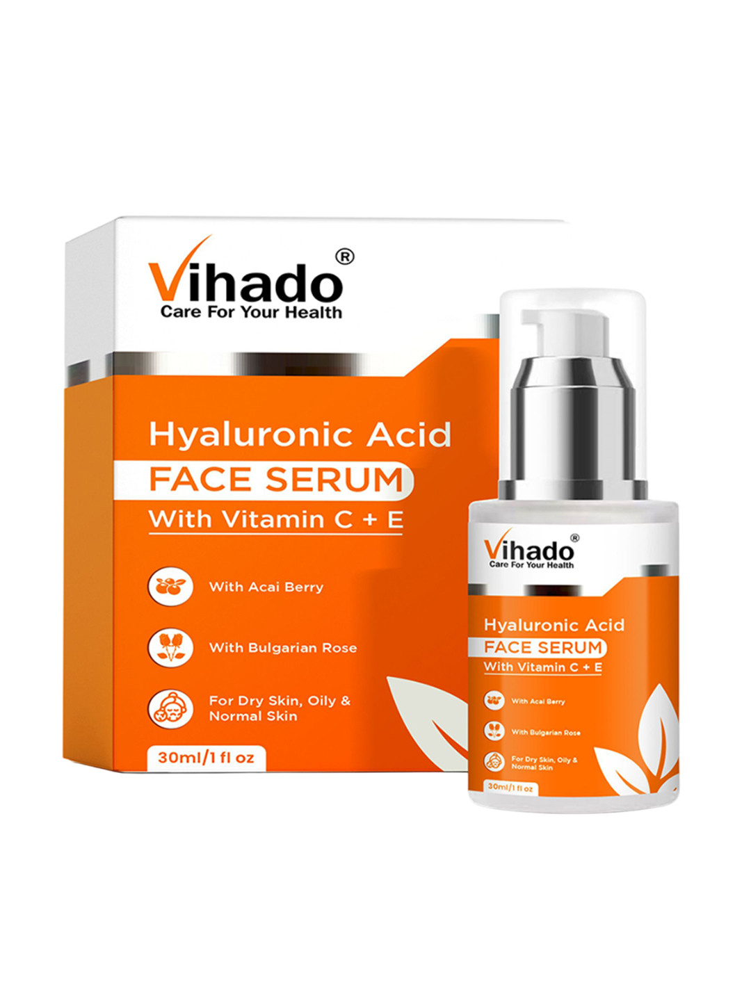 VIhado Hyaluronic Acid Face Serum For Glowing Skin - 30 ml