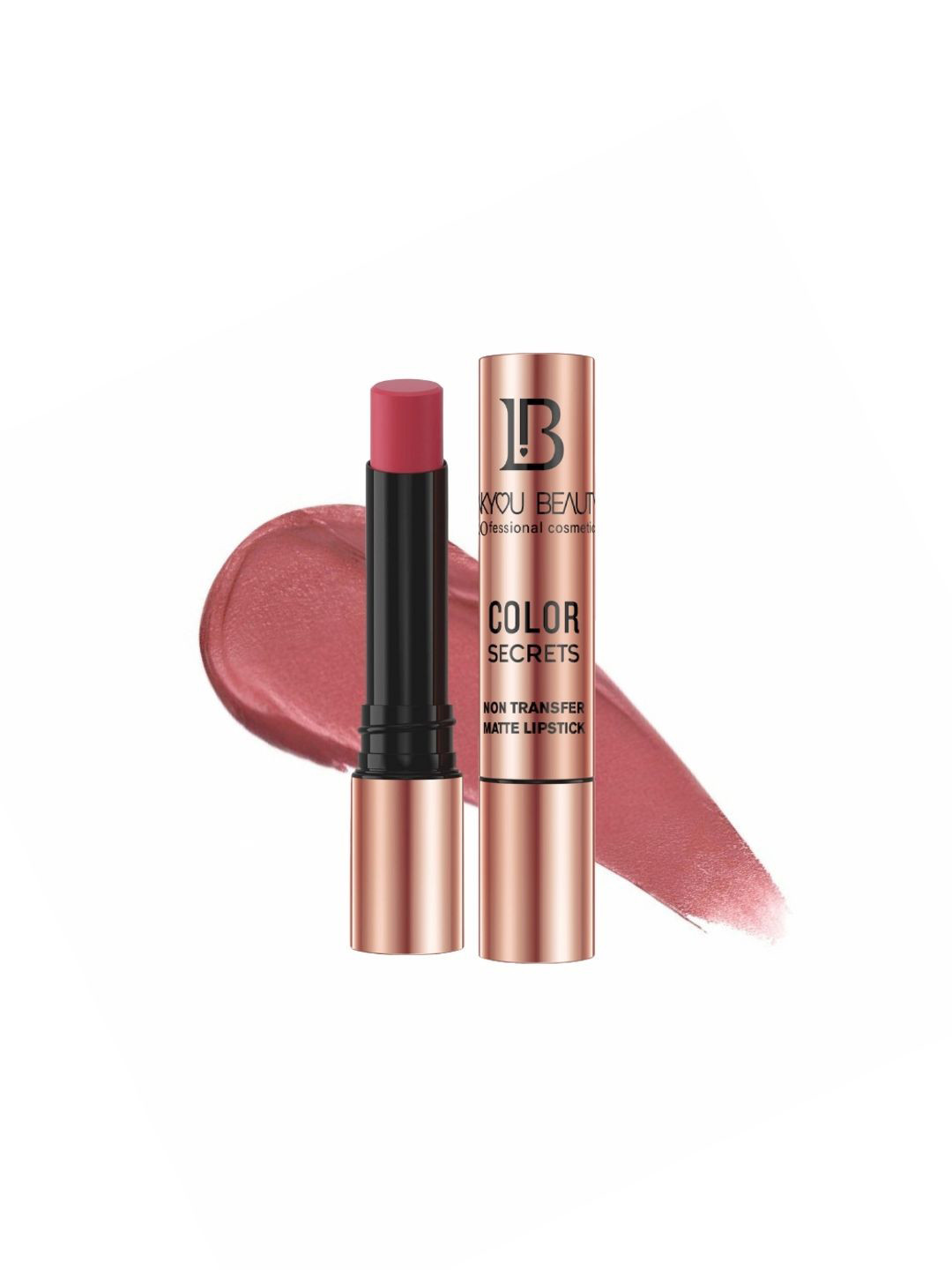 LAKYOU BEAUTY Color Secrets Non-Transfer Long Lasting Matte Lipstick - On Mode - B16