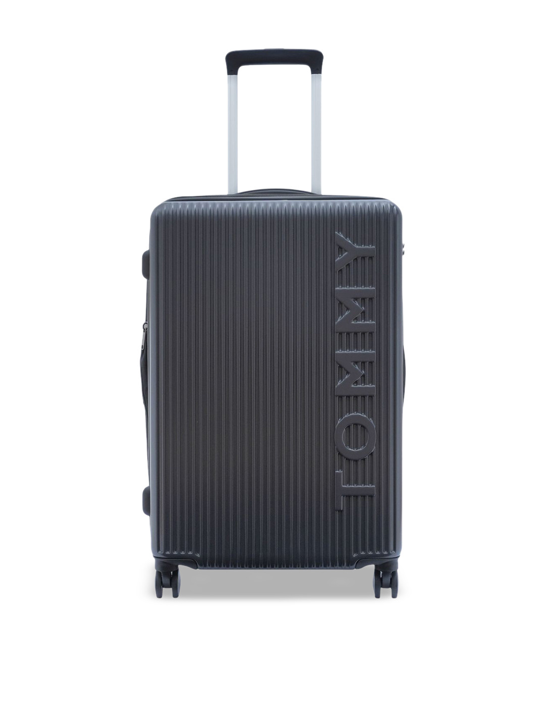 Tommy Hilfiger Empire Plus Textured Hard-Sided Water-Resistant Medium Trolley Bag