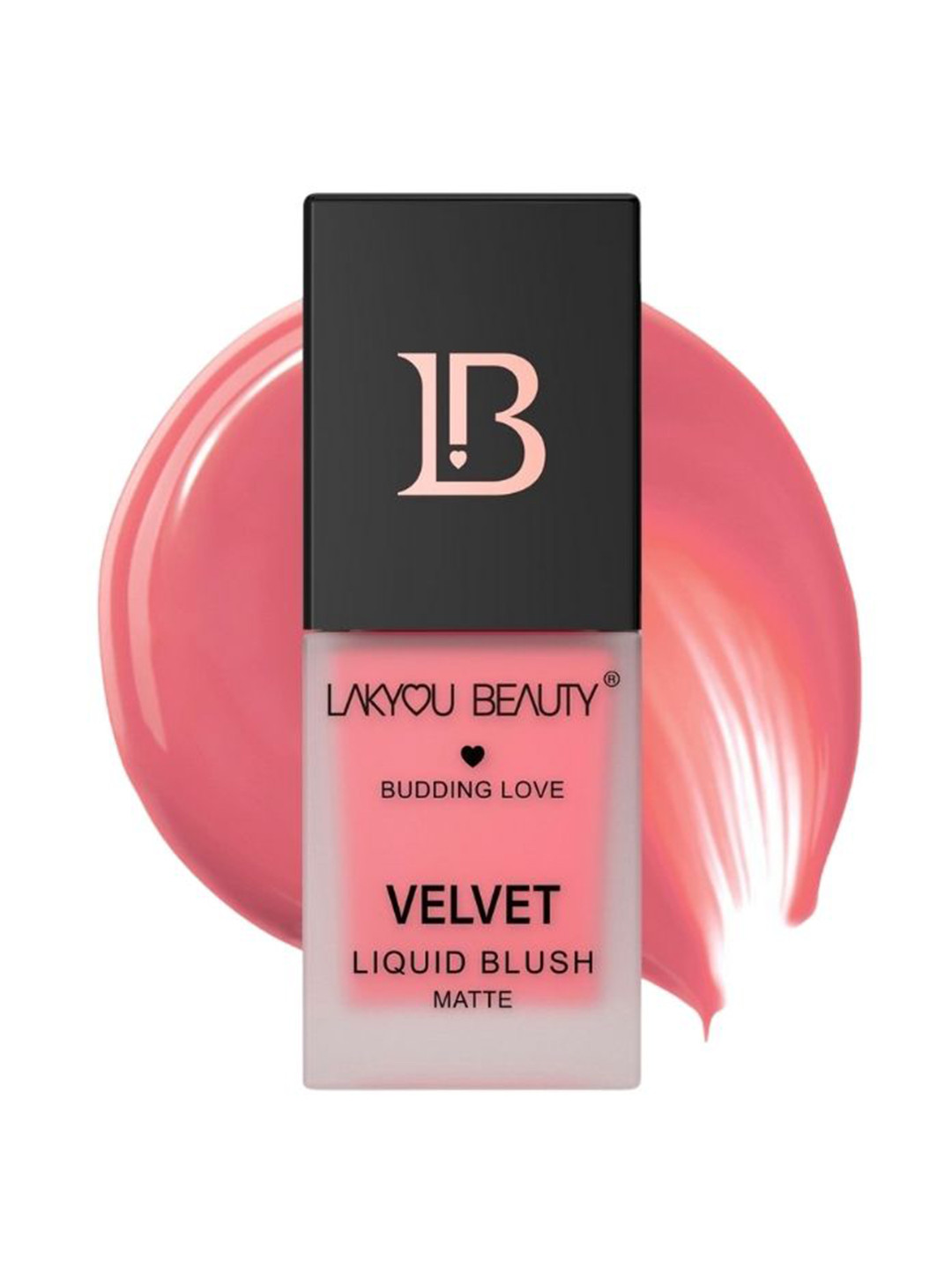 LAKYOU BEAUTY Long Lasting Velvet Liquid Blush- 15 ml- Soft Pink 01