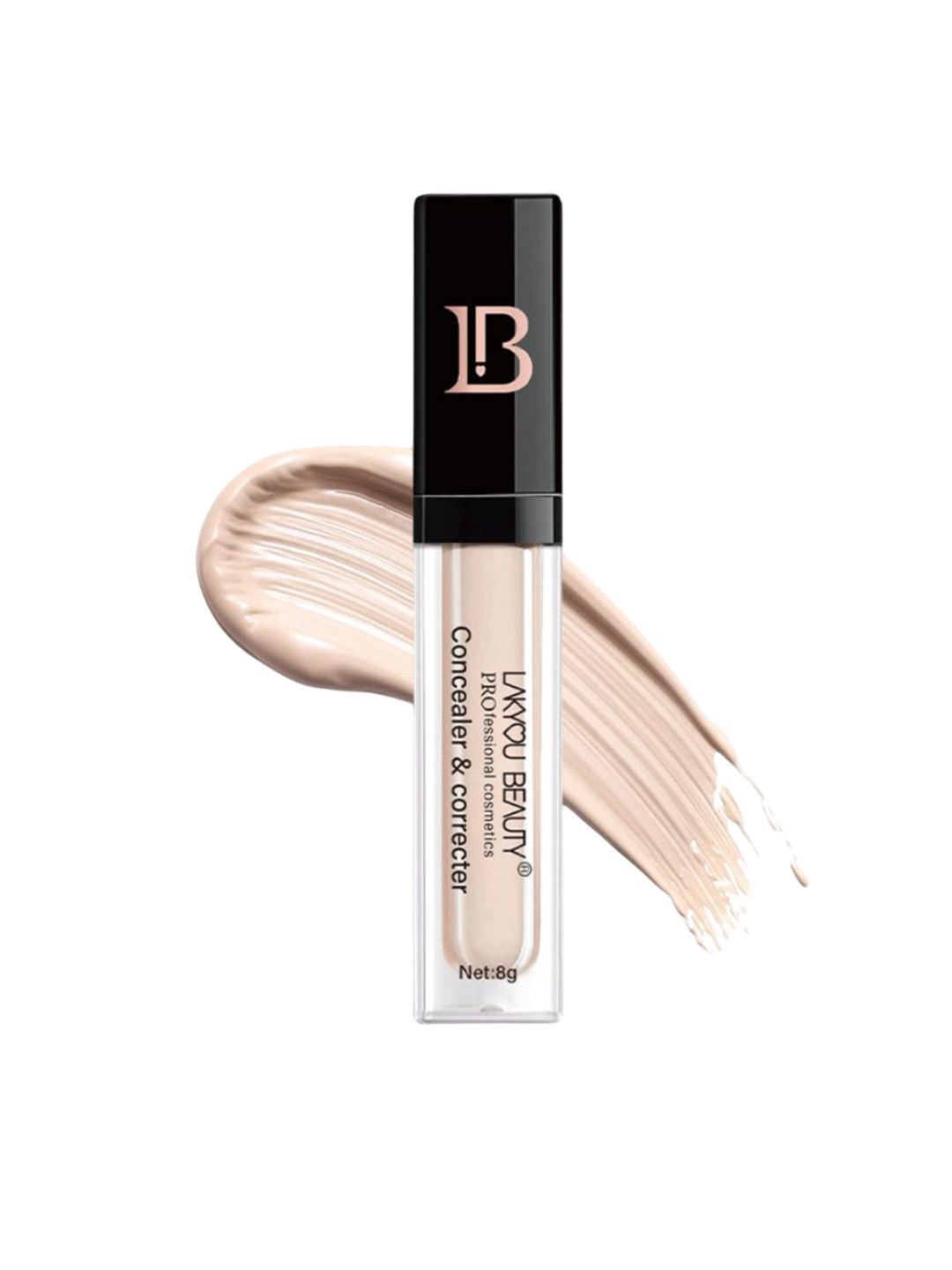 LAKYOU BEAUTY Matte Finish Concealer & Corrector- 8 g- White Ivory 01