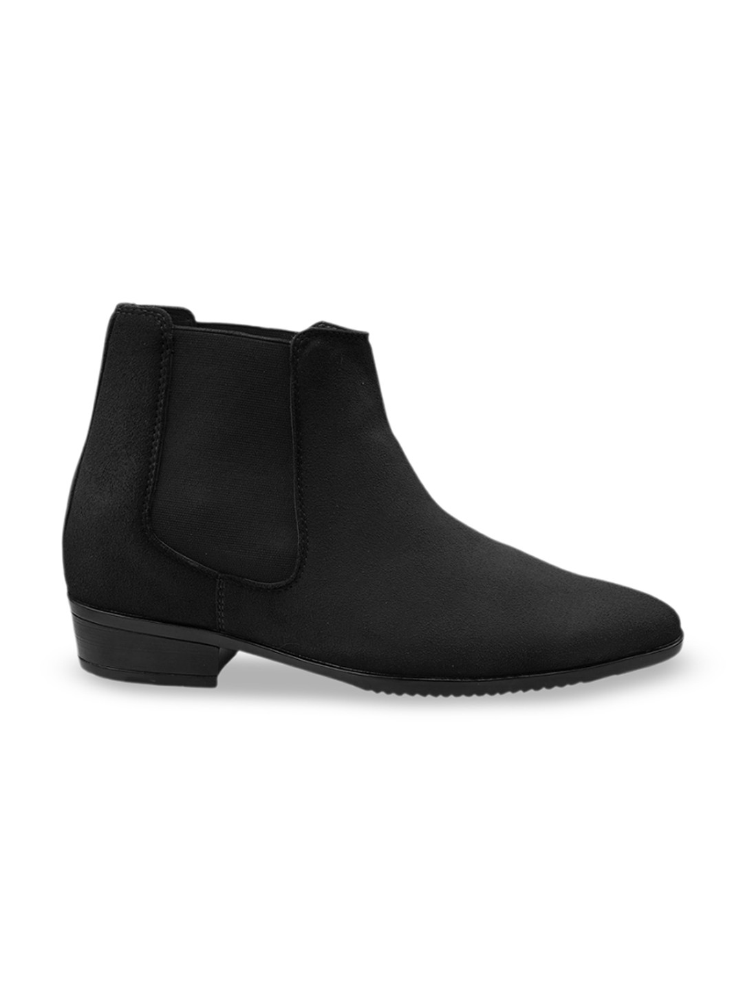 Bxxy Men 9 Cm Hidden Height Increasing Casual Block-Heel Chelsea Boot
