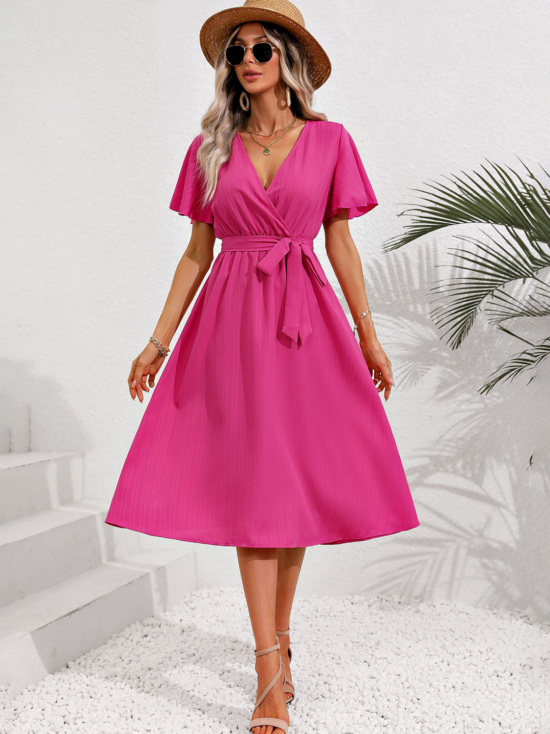 StyleCast x Revolte Women Bohemian Fit & Flare Dress