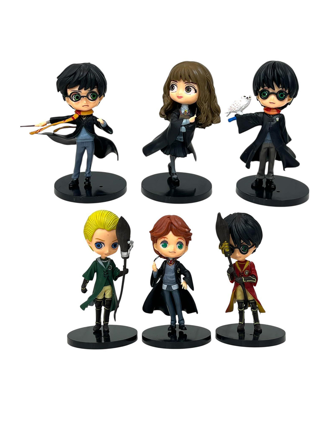 AUGEN Kids 6-Pcs Harry Potter Action Figure Toys