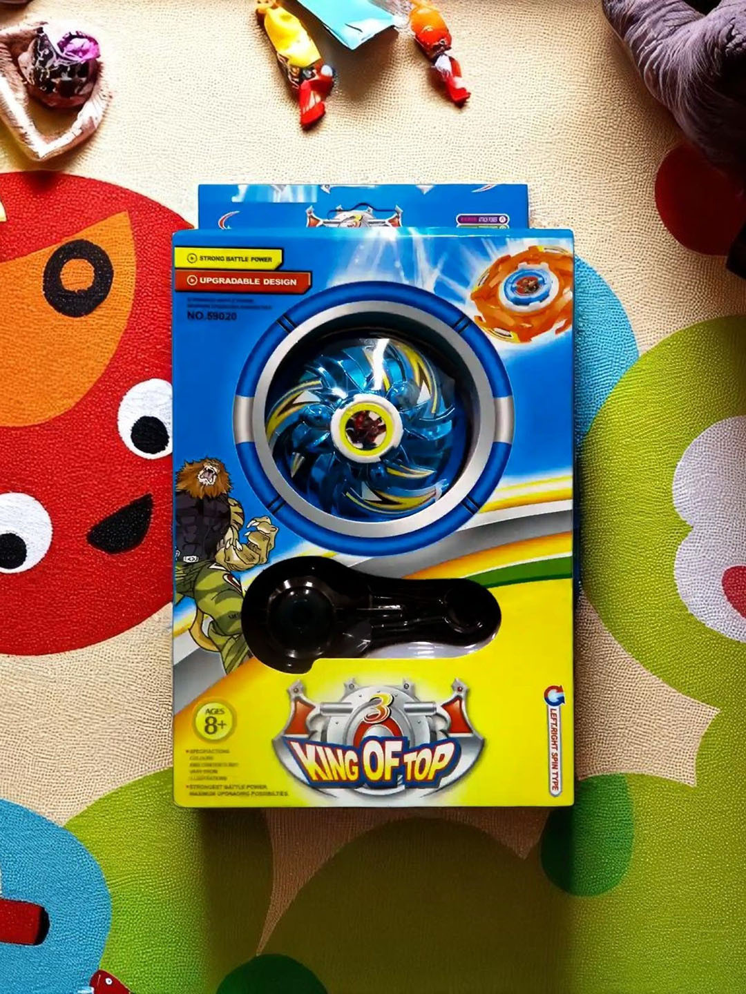 PLANET of Toys Kids Big Size Beyblades Battle Set with strong Battle Power