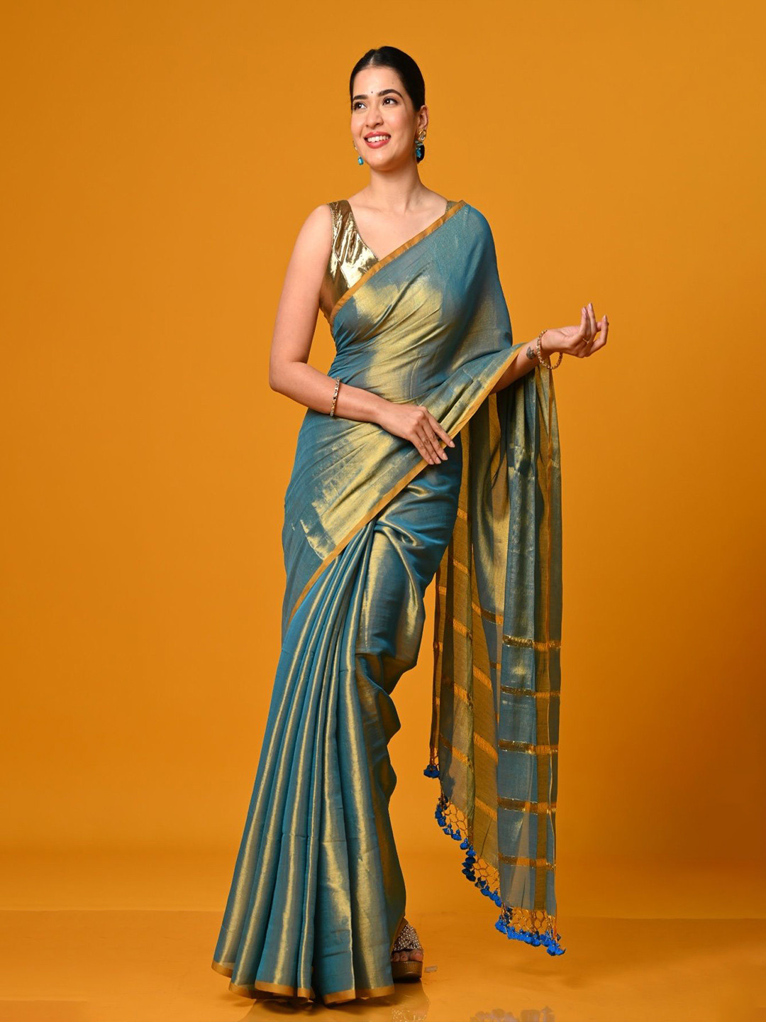 Very Much Indian Tissue Saree