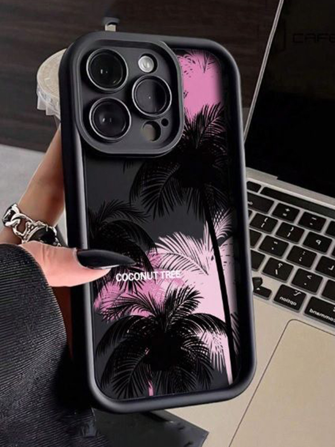 CASE CREATION Tropical Printed Apple iPhone 16e Bumper Case Mobile Accessories