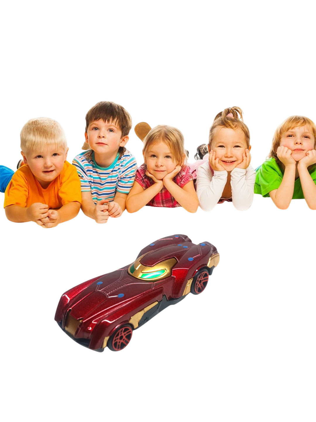 PLANET of Toys Kids Set Of 10 Unbreakable Racing Mini Colorful Die-Cast Car