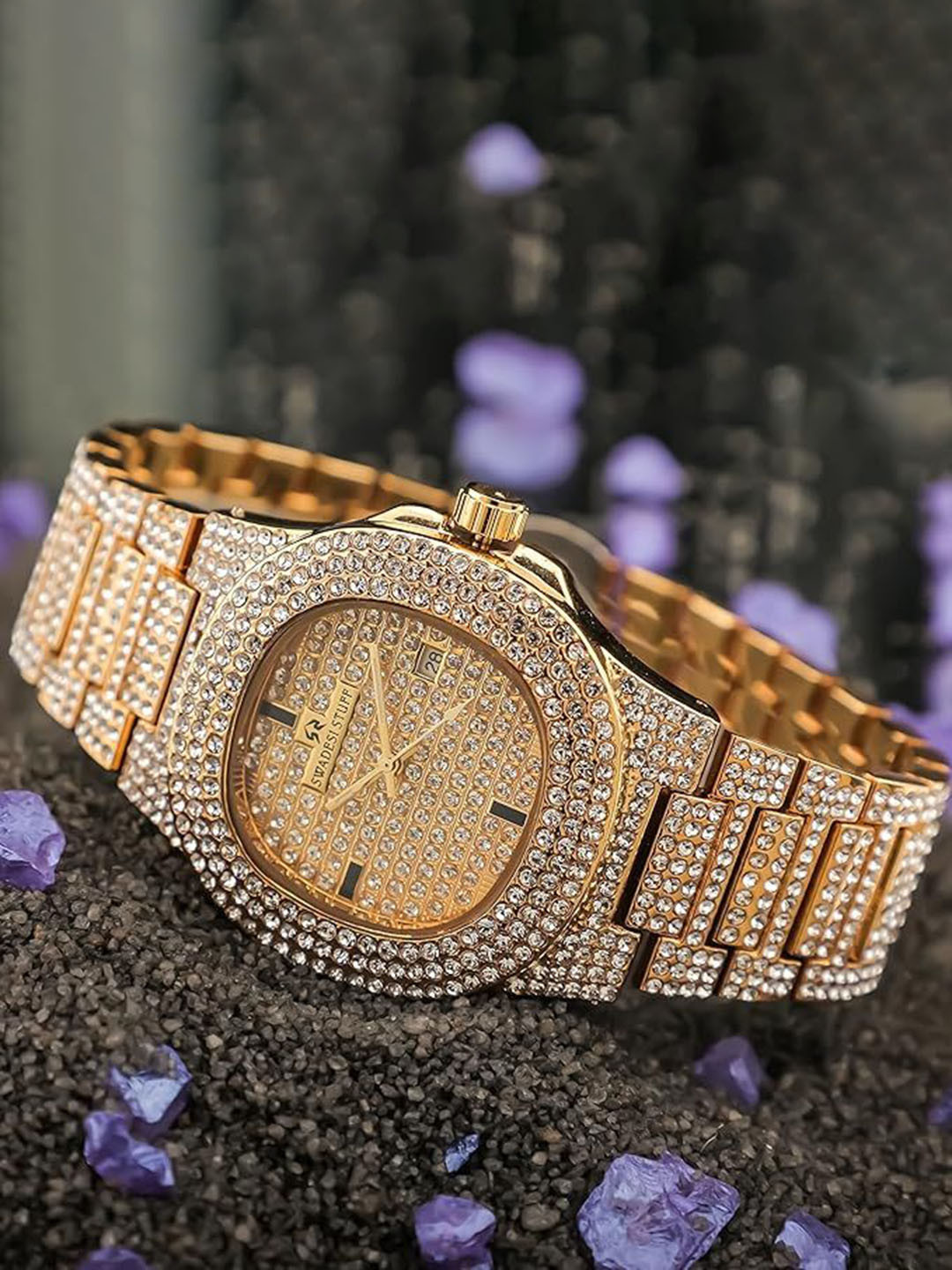 SWADESI STUFF Men Embelished Dial & Straps Analogue Watch THE EMPEROR 2026