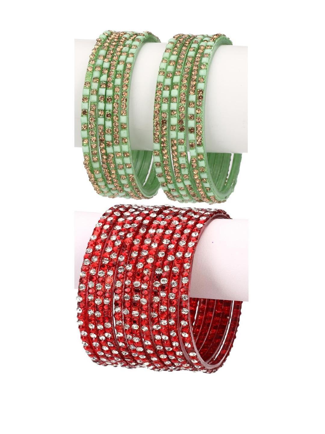 1ST TIME Green Alloy Bangle